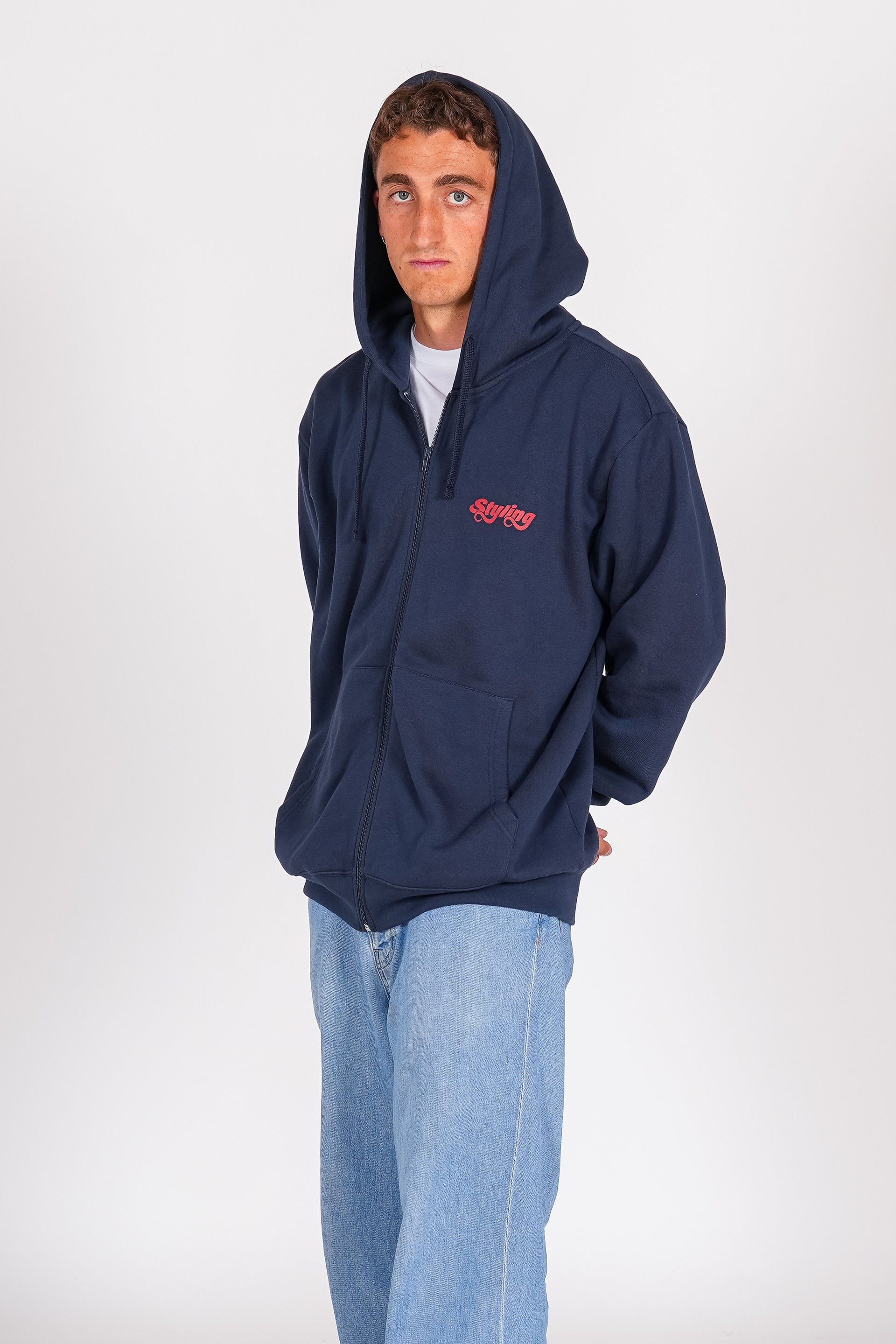 Sudadera Styling Circulo - navy