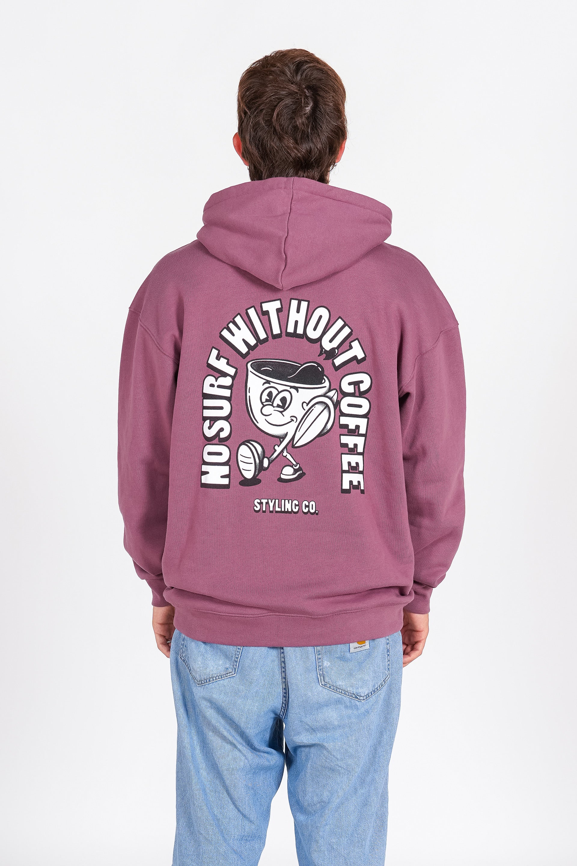 Sudadera Styling Coffee - cabernet