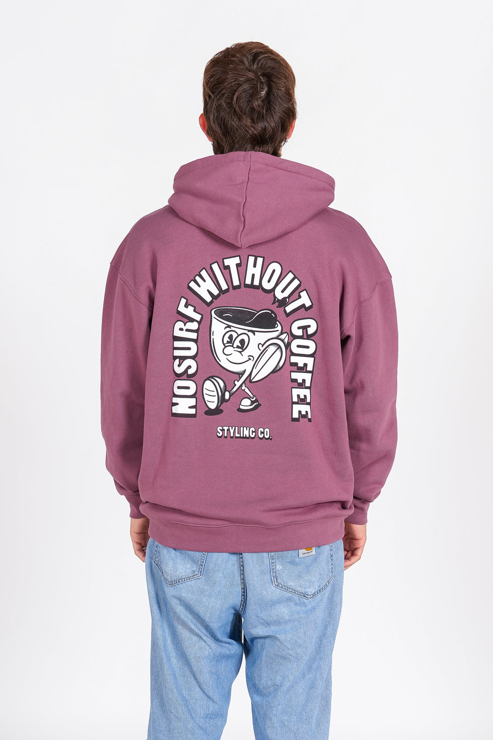 Sudadera Styling Coffee - cabernet loading=
