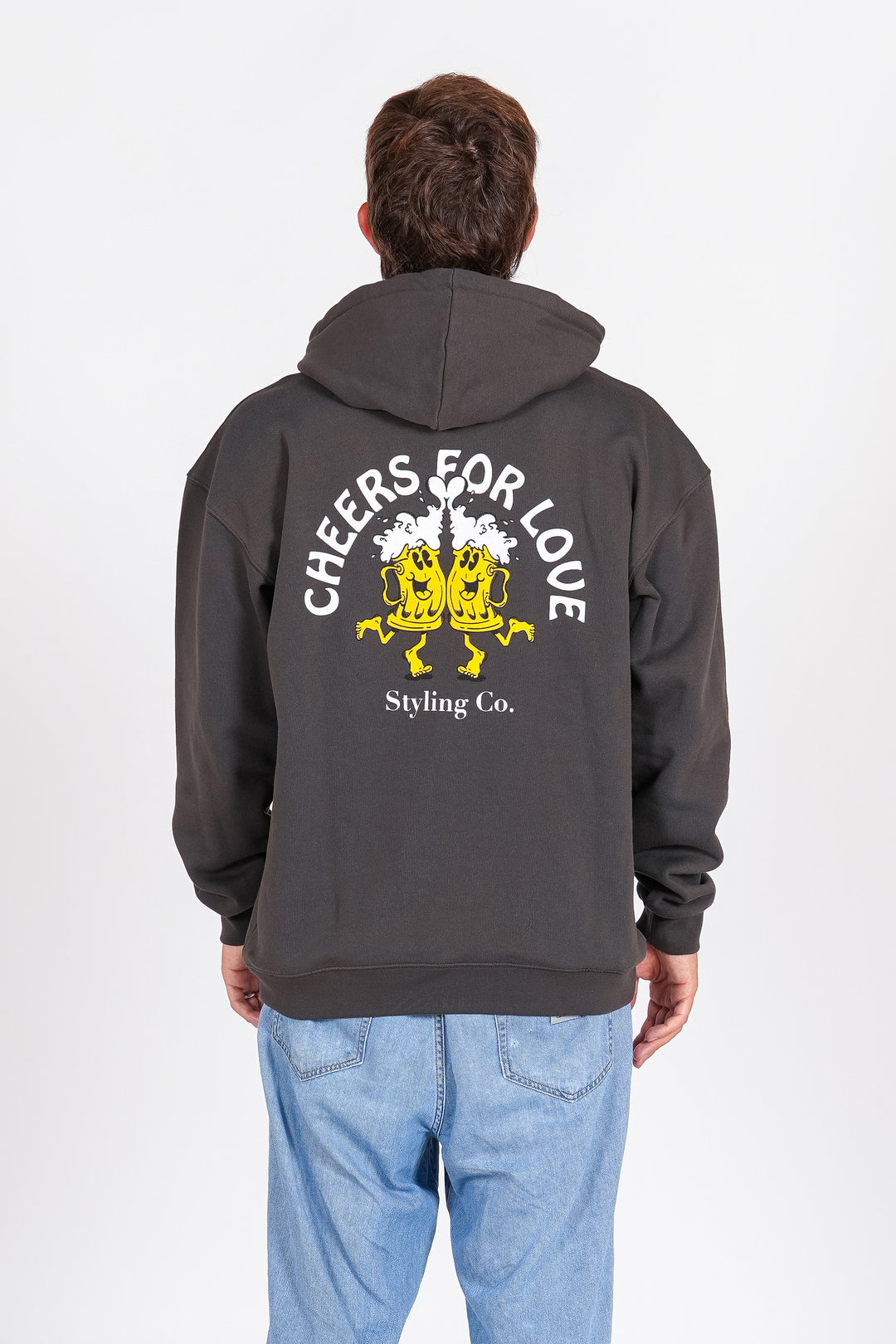 Sudadera Styling Cheers - antracita 25