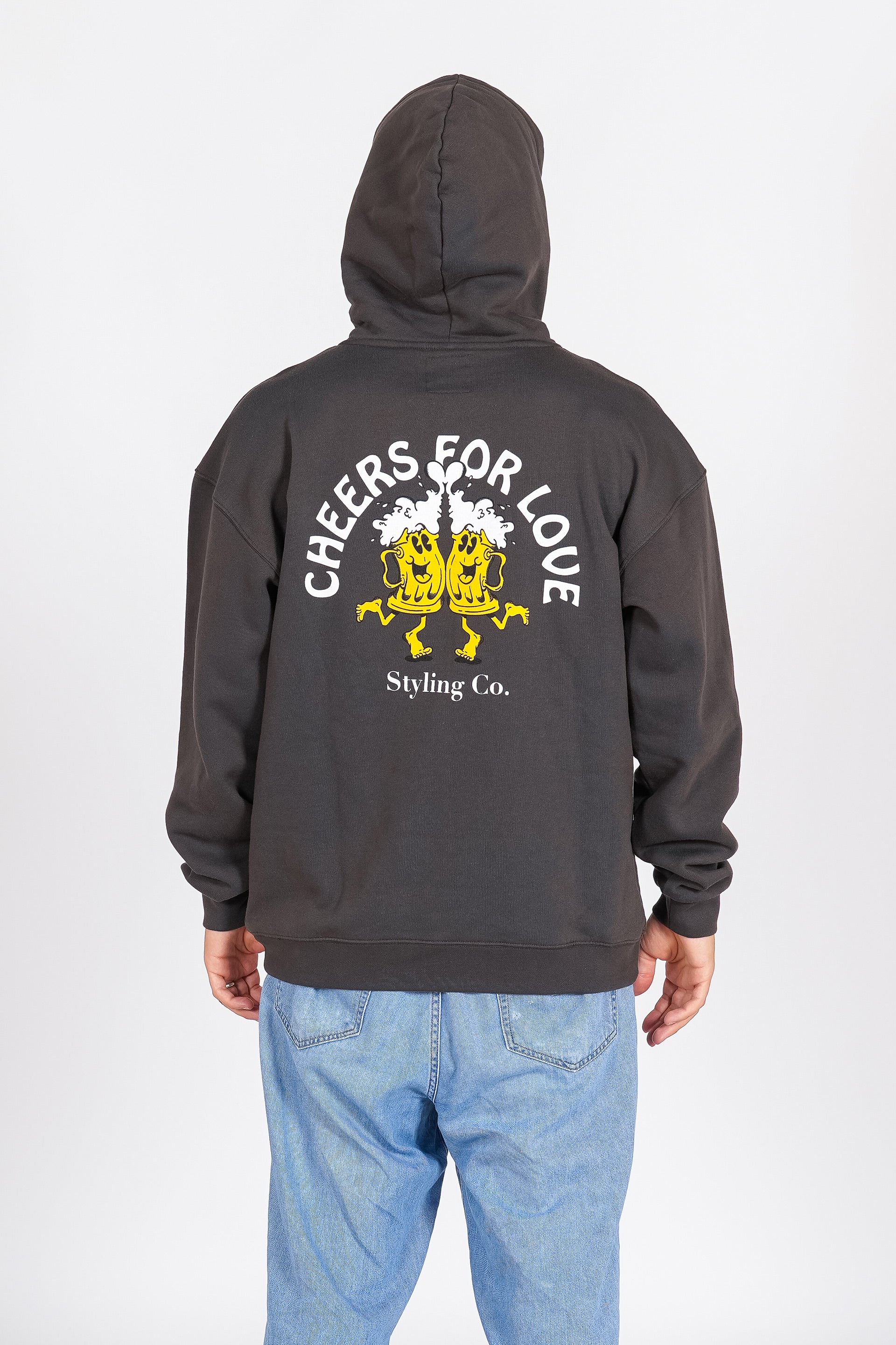 Sudadera Styling Cheers - antracita 25