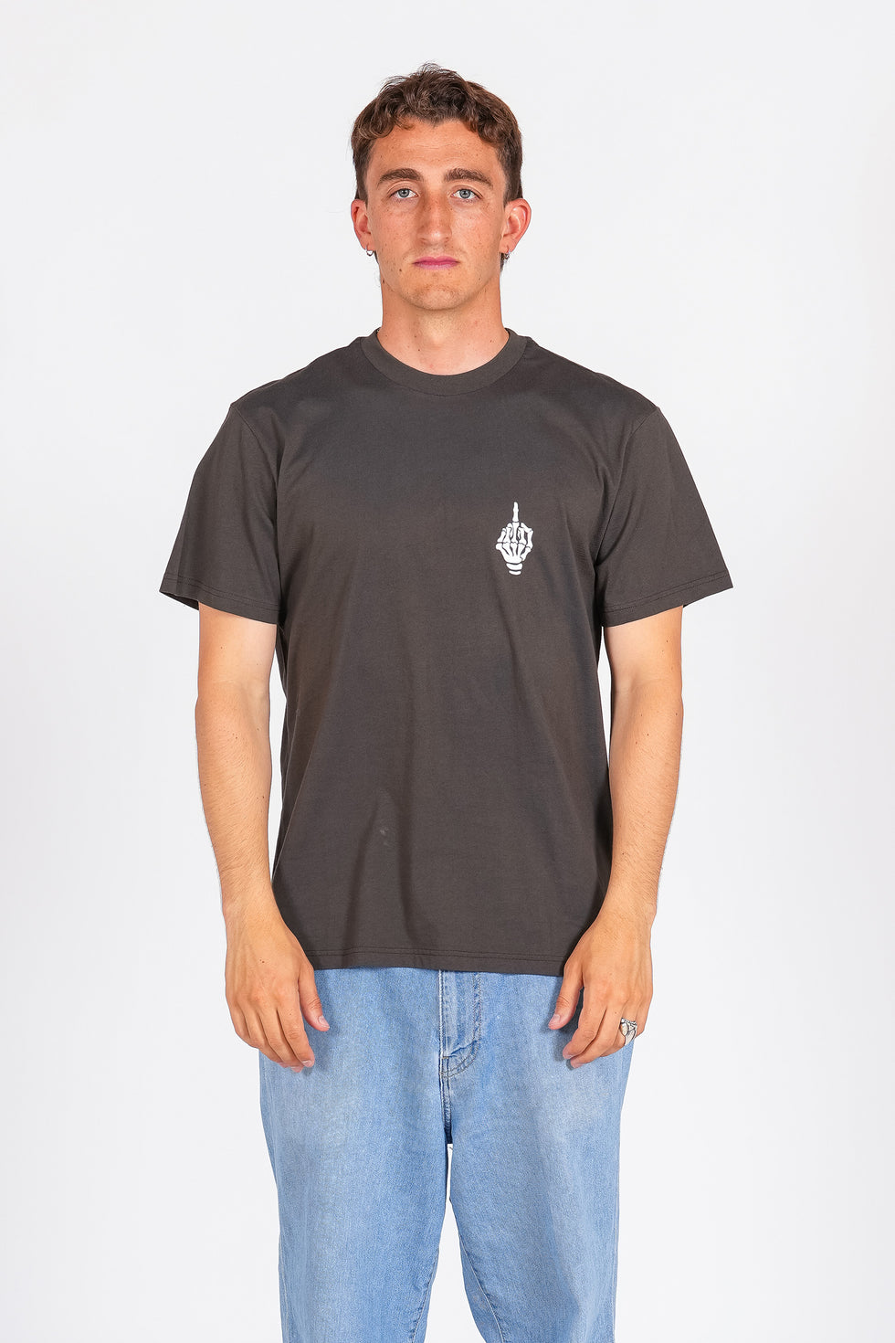 Camiseta Styling Waiting For - antracita 25