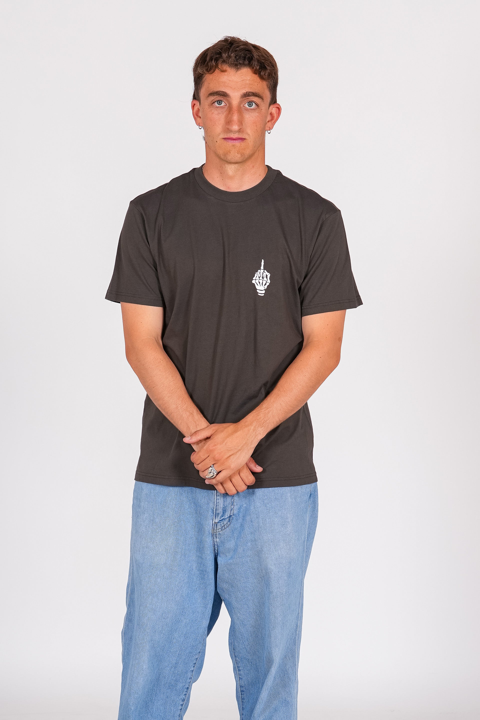Camiseta Styling Waiting For - antracita 25