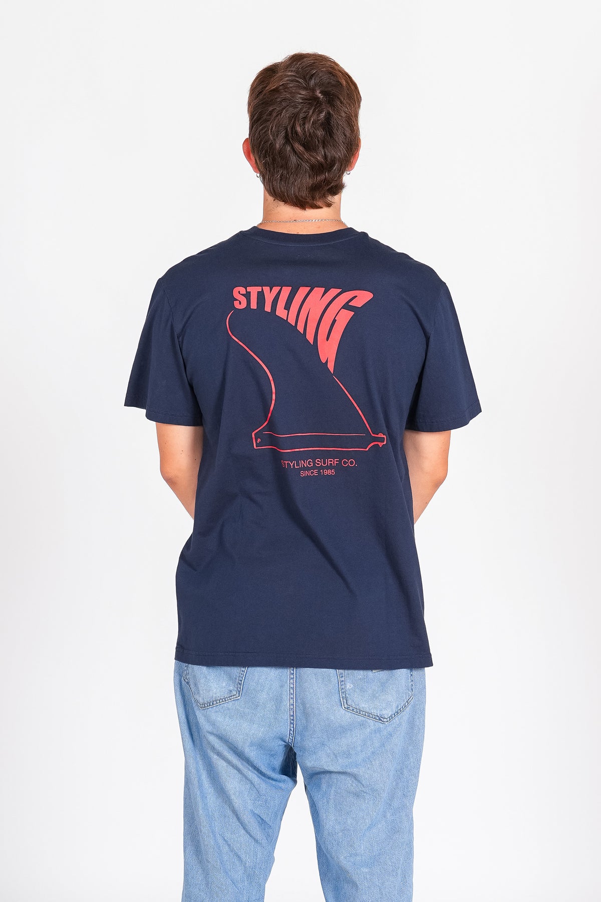 Camiseta Styling Fin - navy