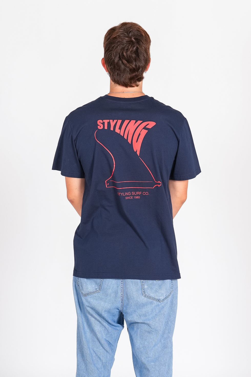 Camiseta Styling Fin - navy