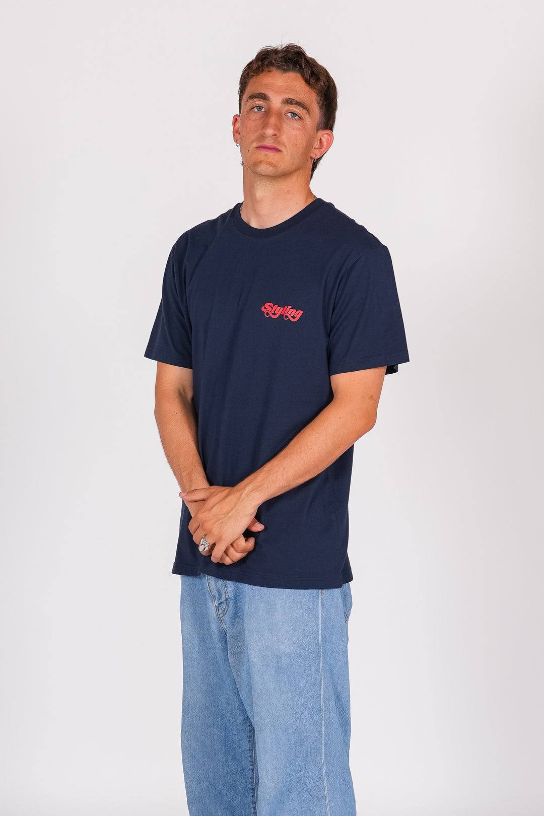 Camiseta Styling Fin - navy