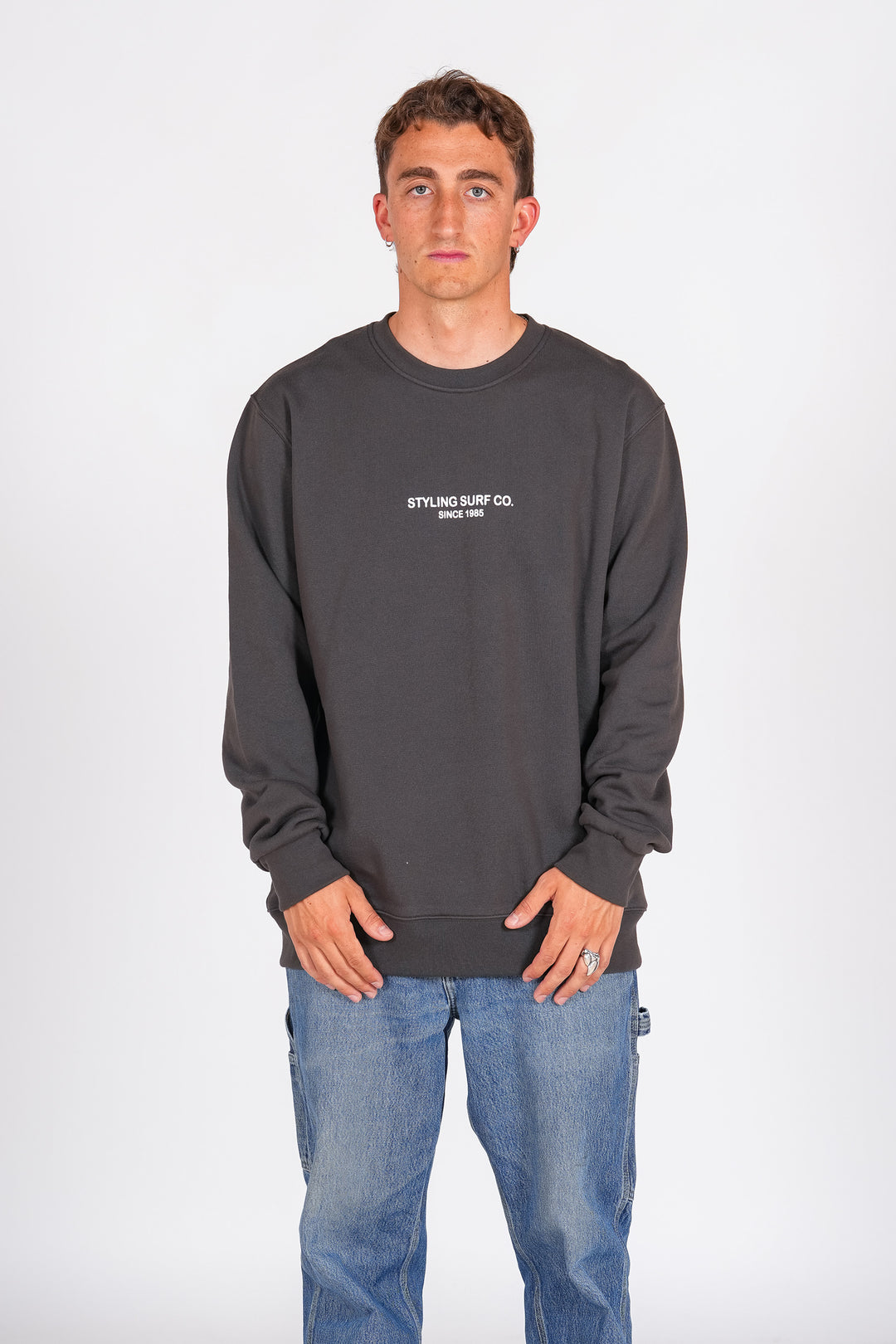 Sudadera Styling Surf Shop - antracita 25