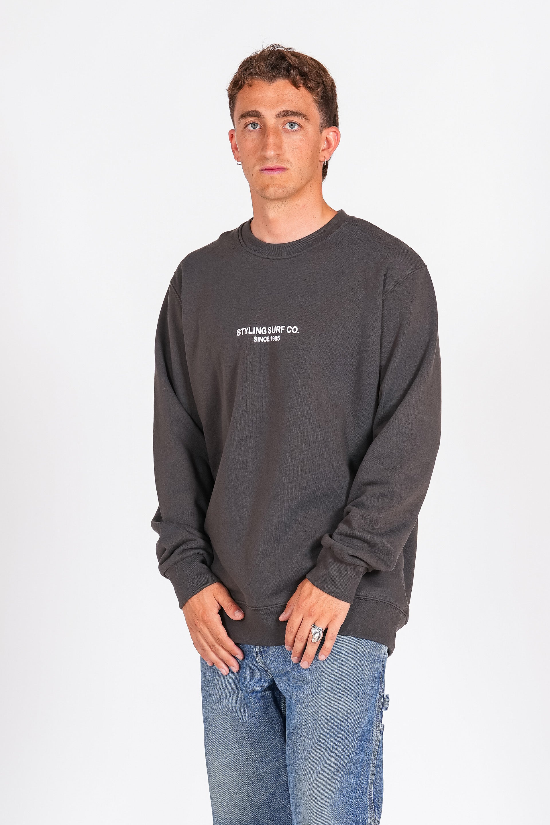 Sudadera Styling Surf Shop - antracita 25