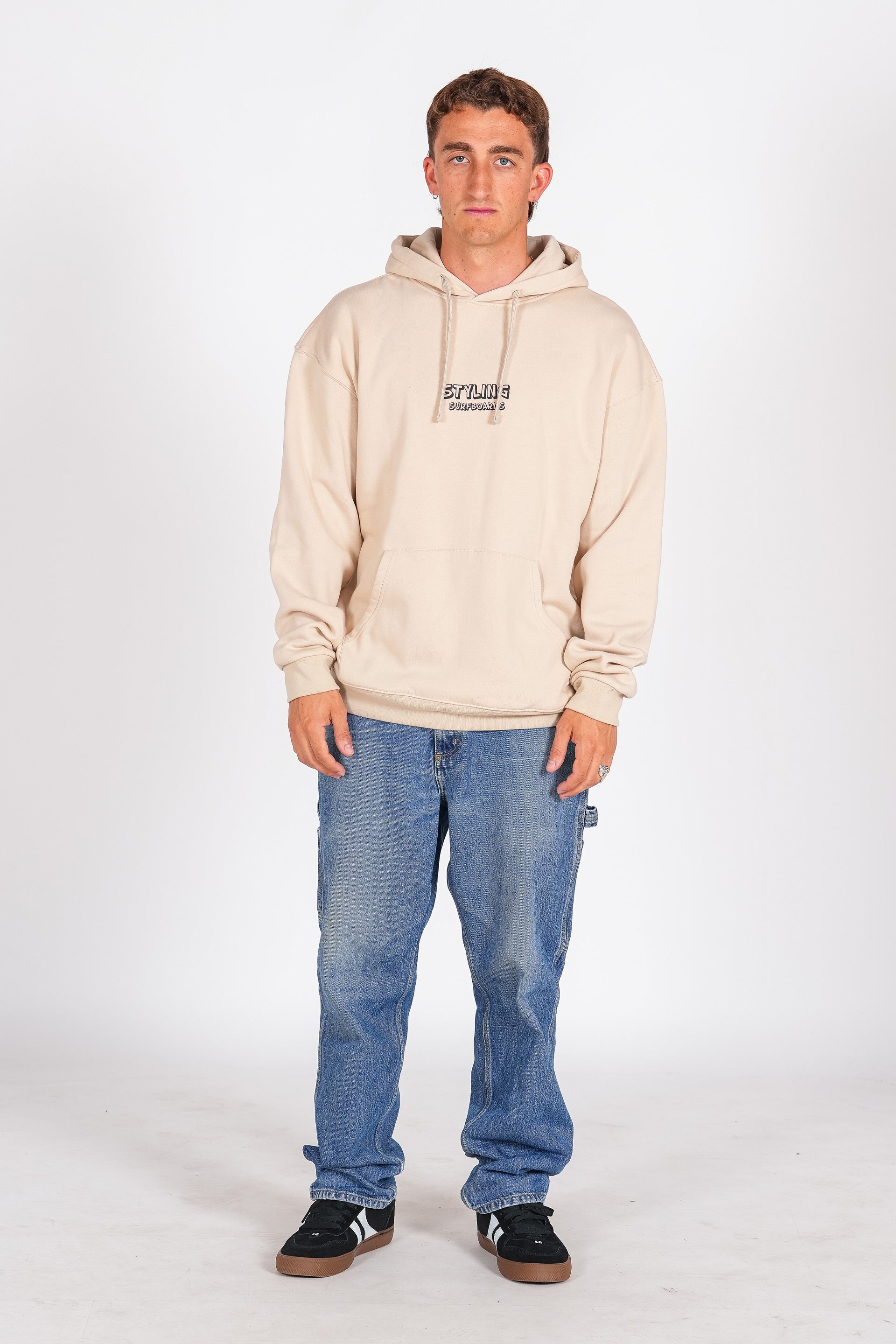 Sudadera Styling Quiver - piedra