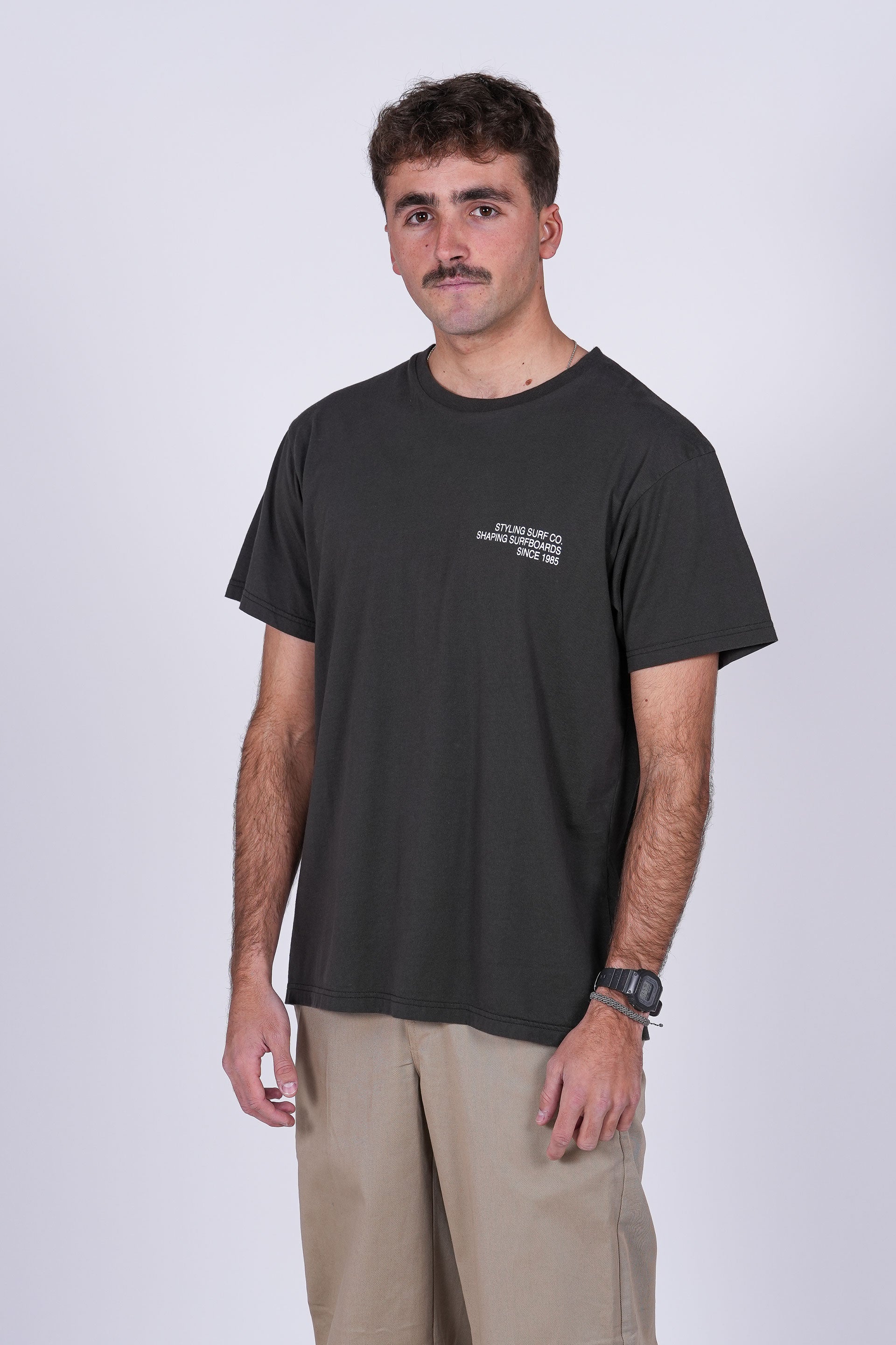 Camiseta Happy Hour - antracita 25