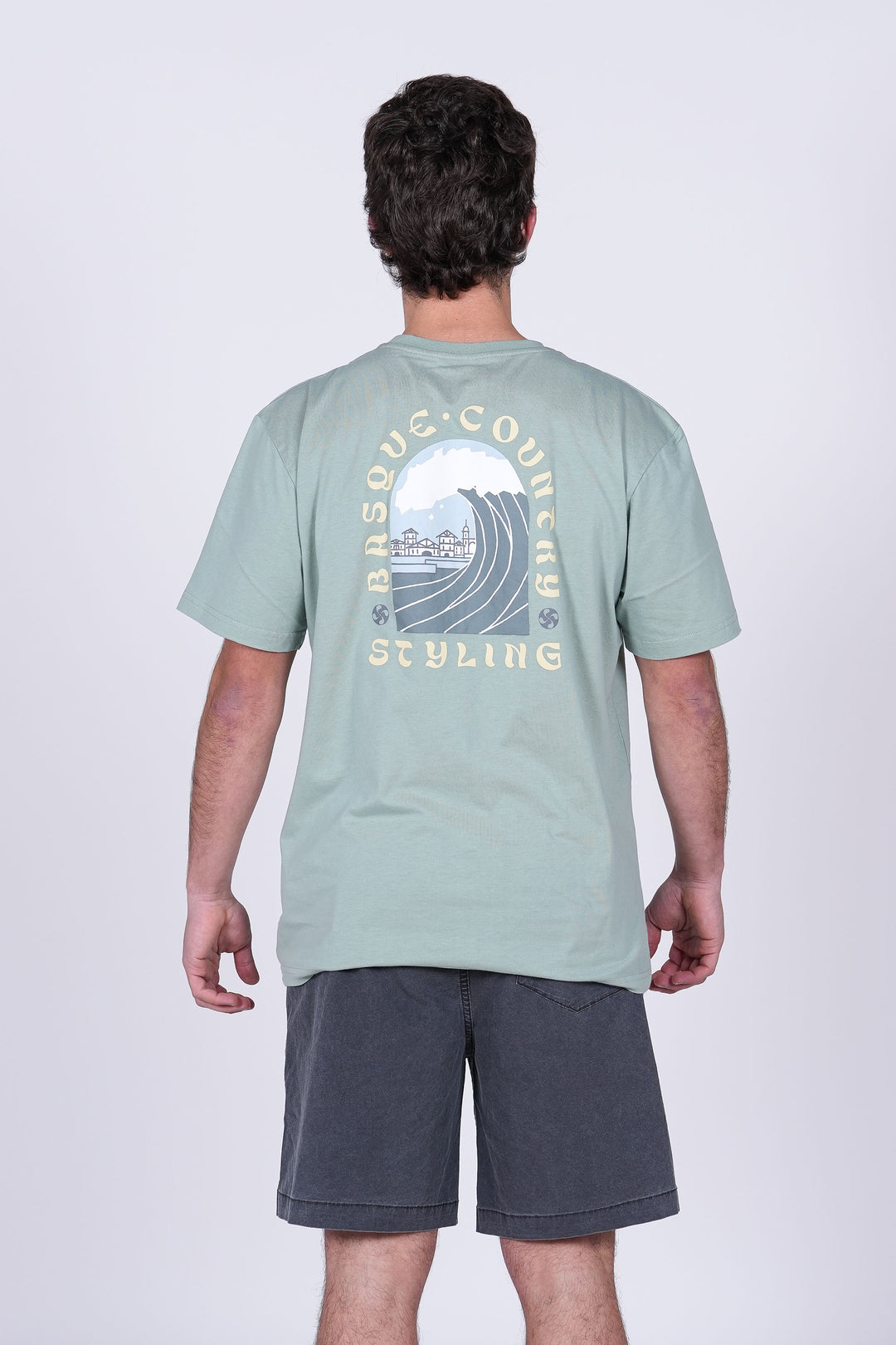 Camiseta Surf Home - mint