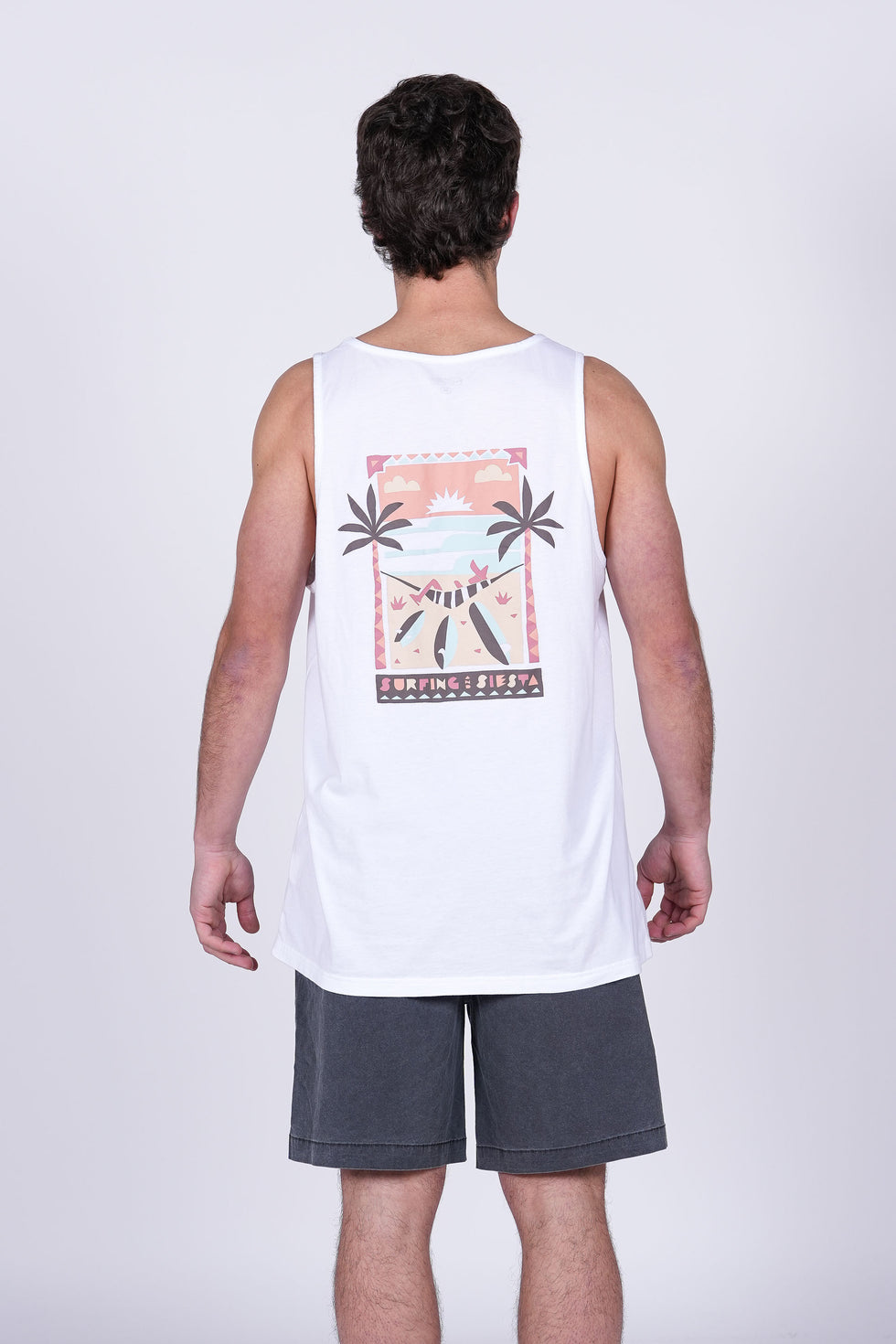 Camiseta Siesta - blanco loading=