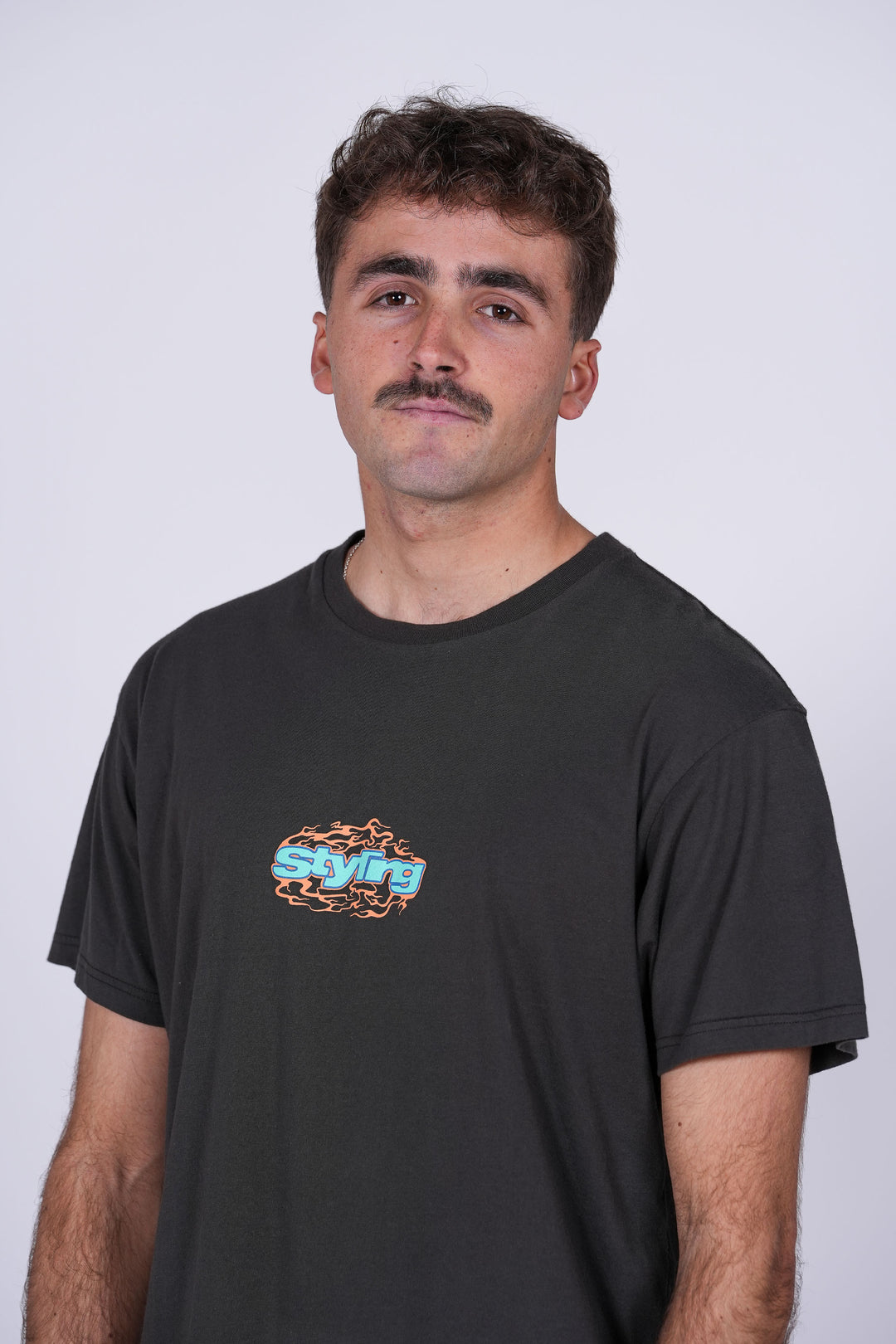 Camiseta Flames - antracita 25