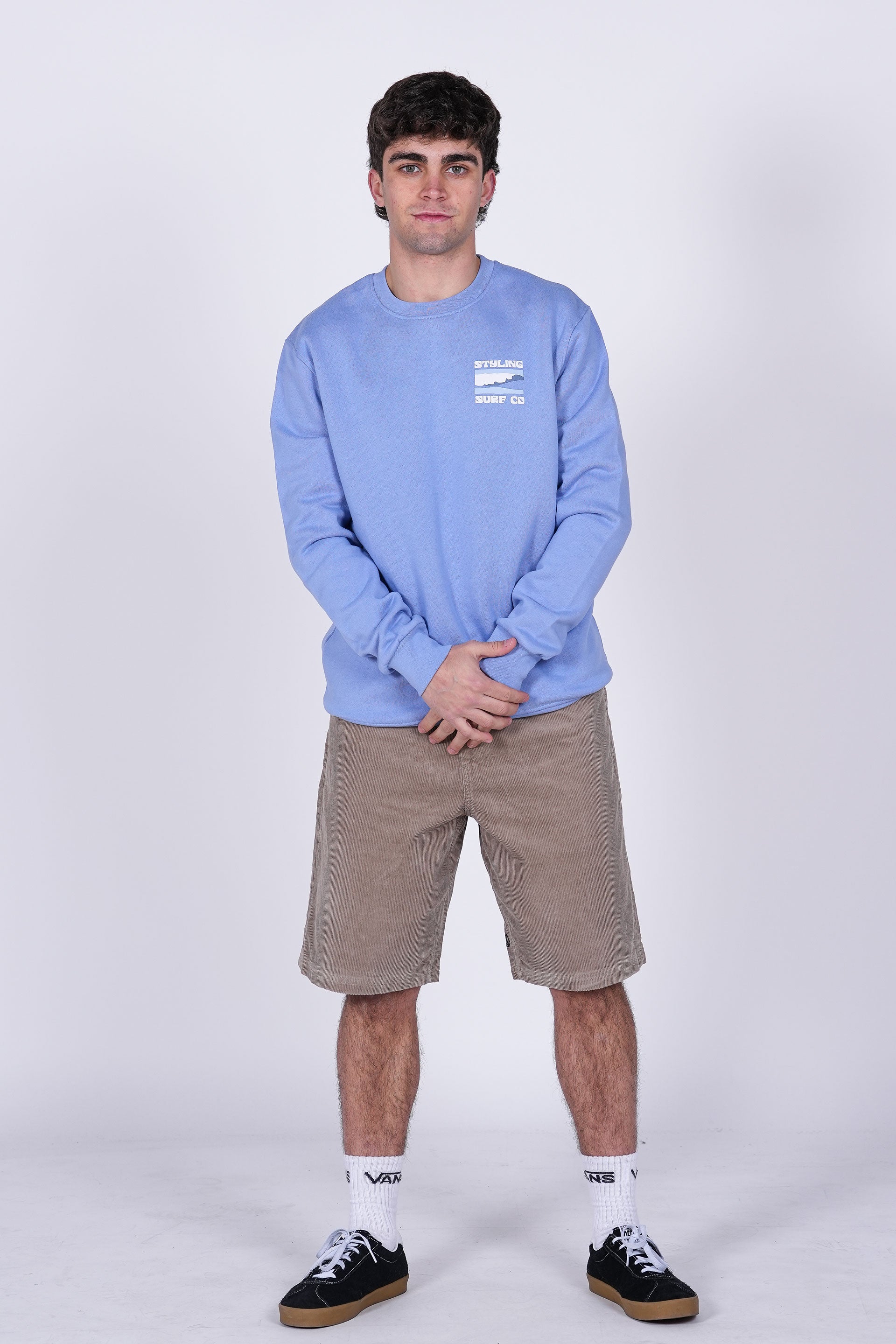 Sudadera Serie Crew - sky