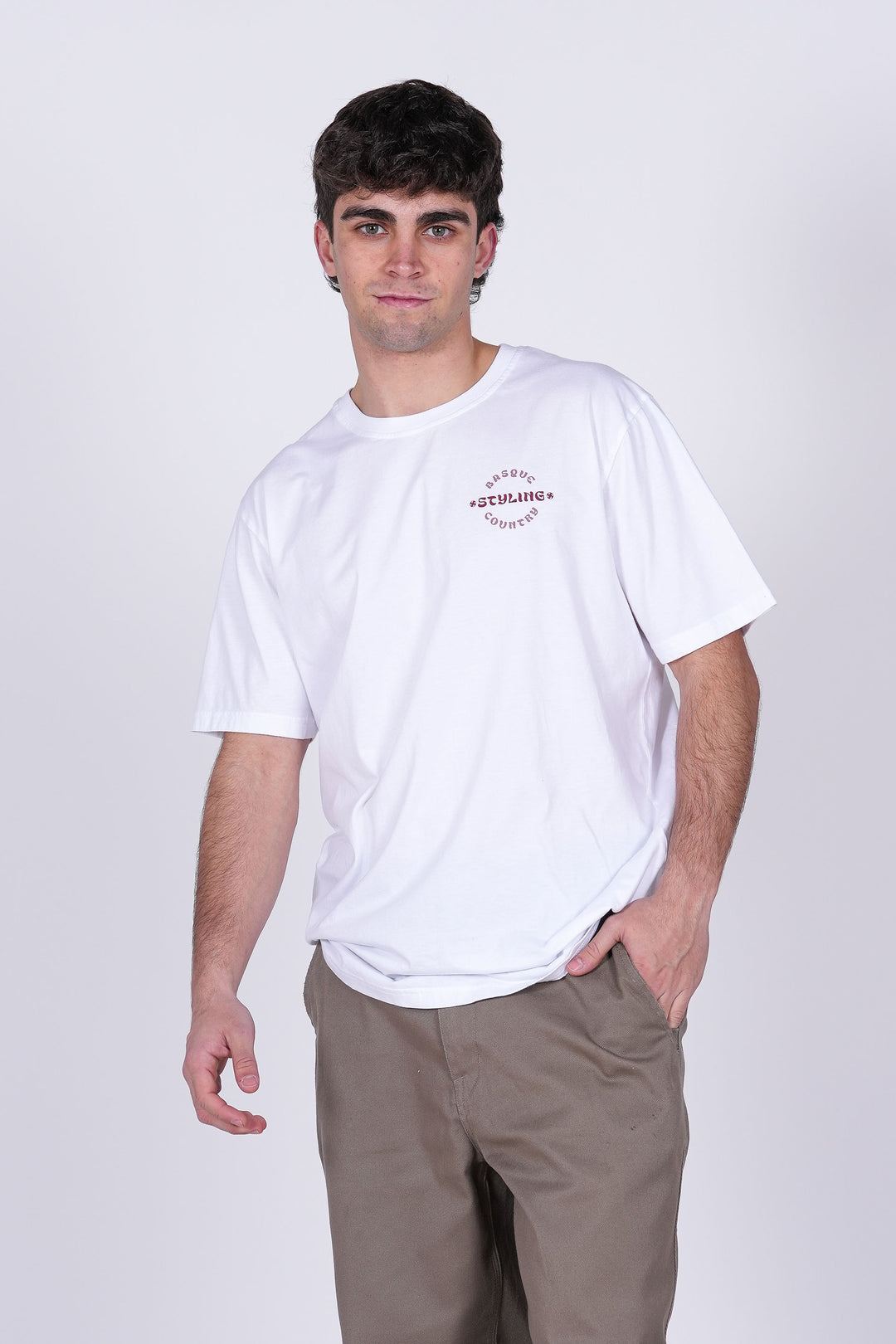 Camiseta Surf Home - blanco