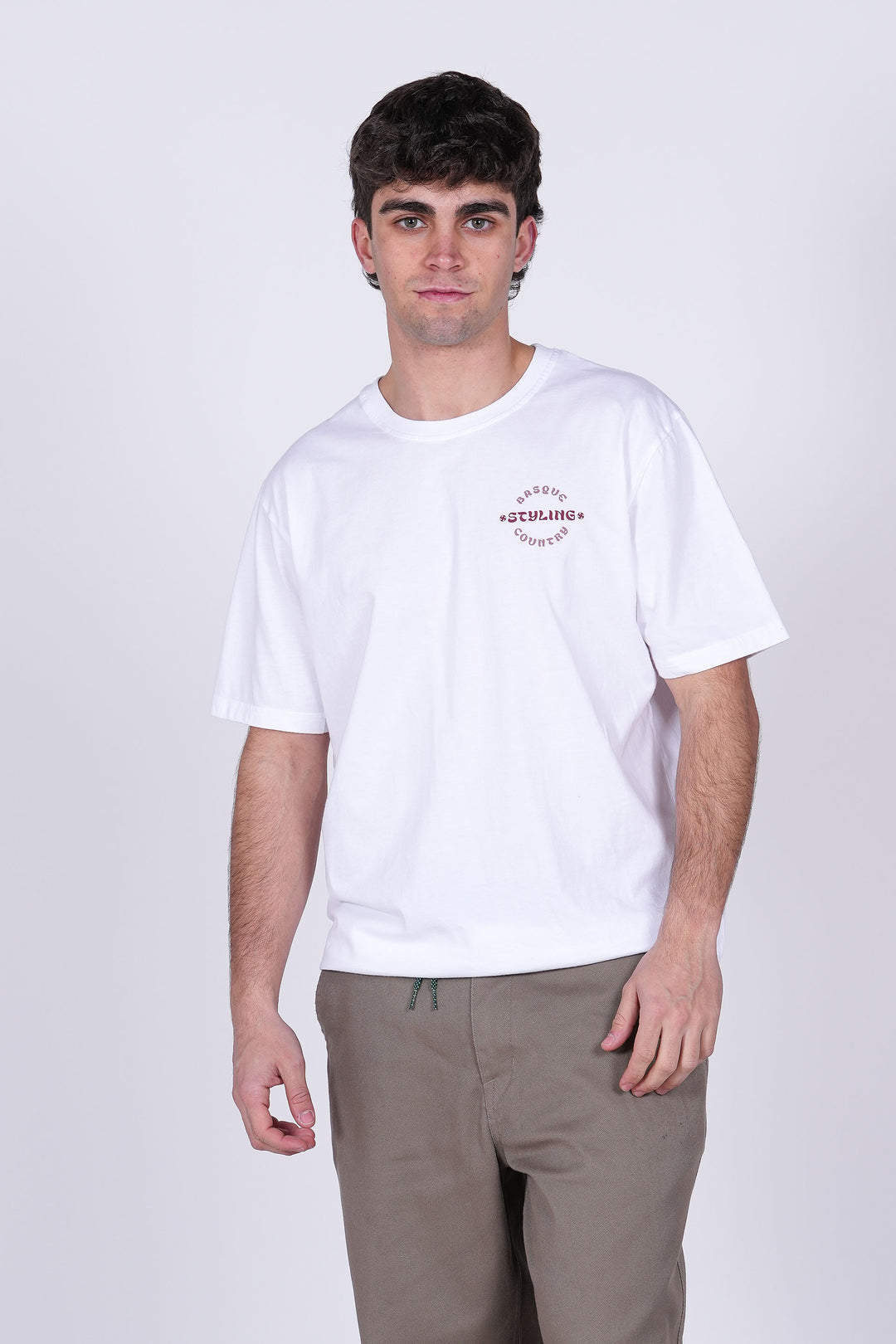 Camiseta Surf Home - blanco
