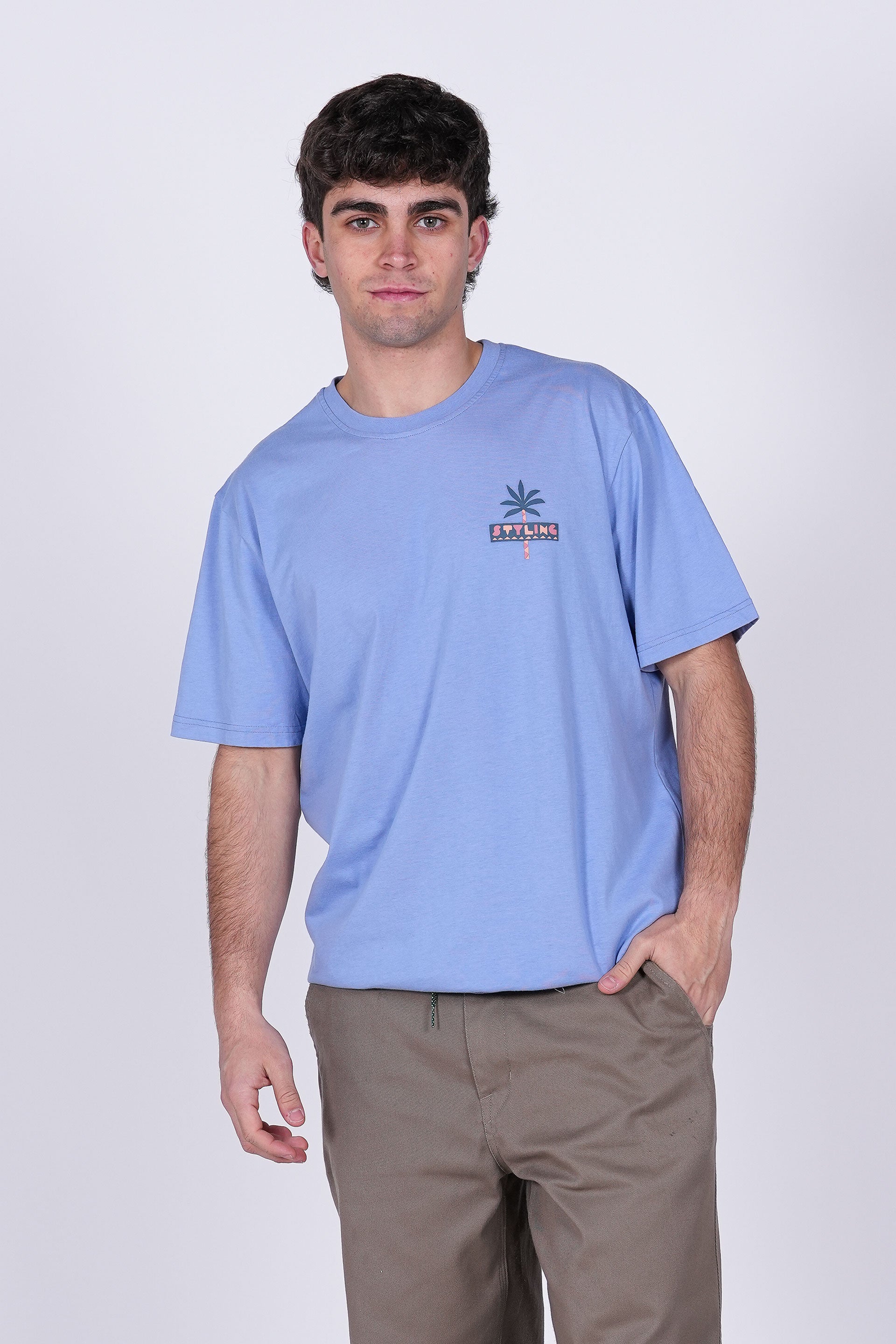 Camiseta Siesta - sky