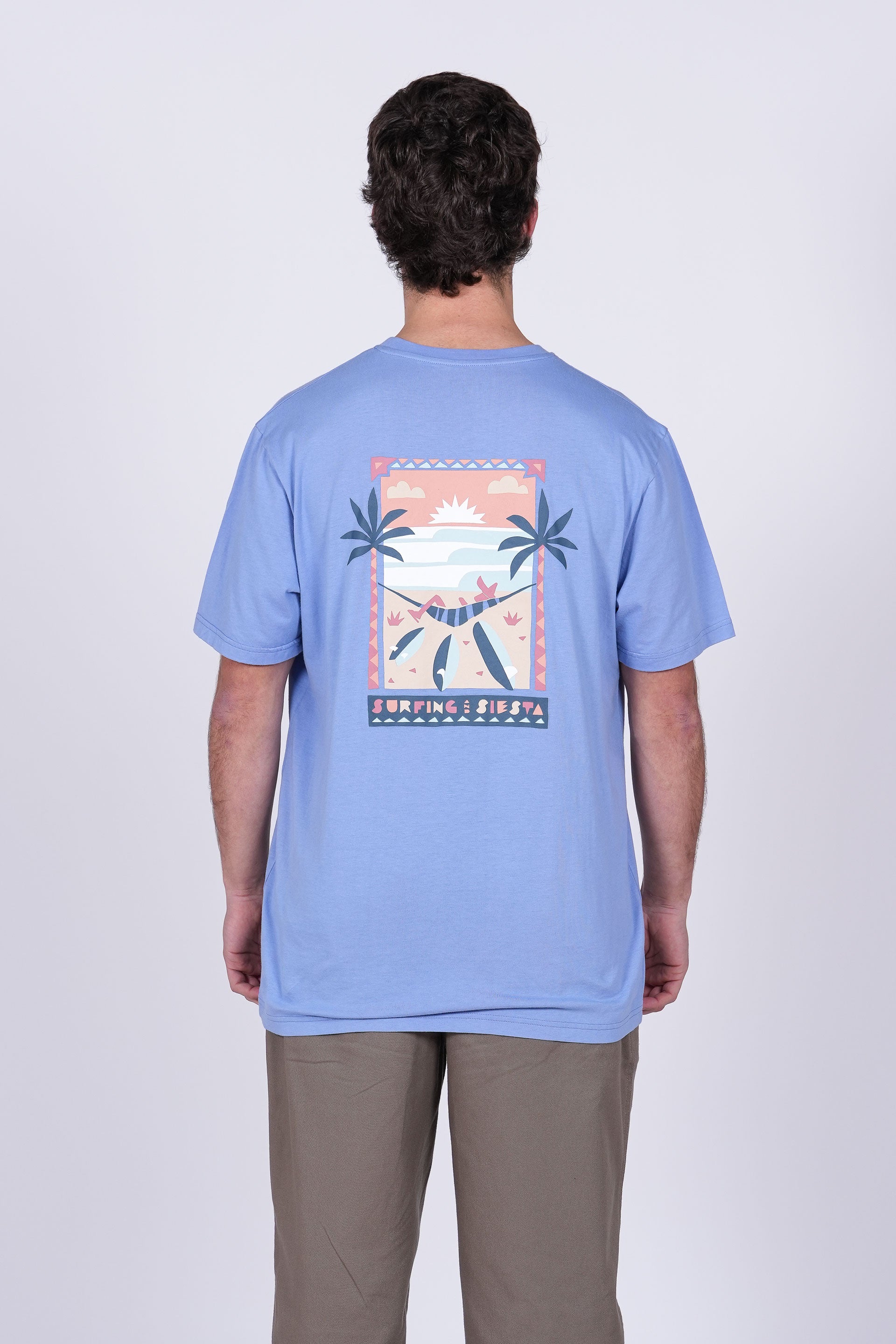 Camiseta Siesta - sky