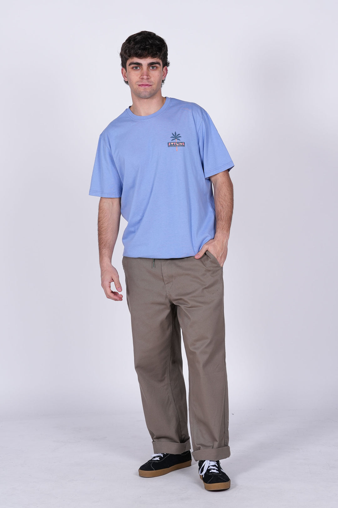 Camiseta Siesta - sky