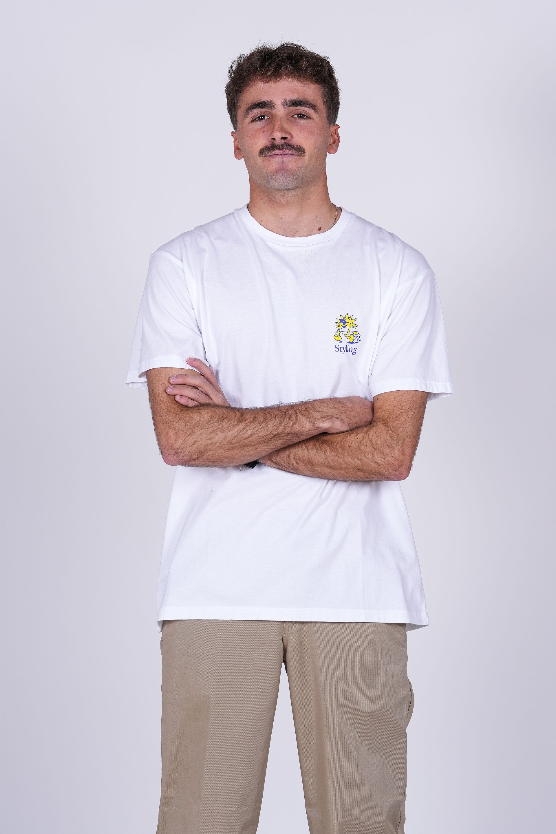 Camiseta Sunday Funday - blanco