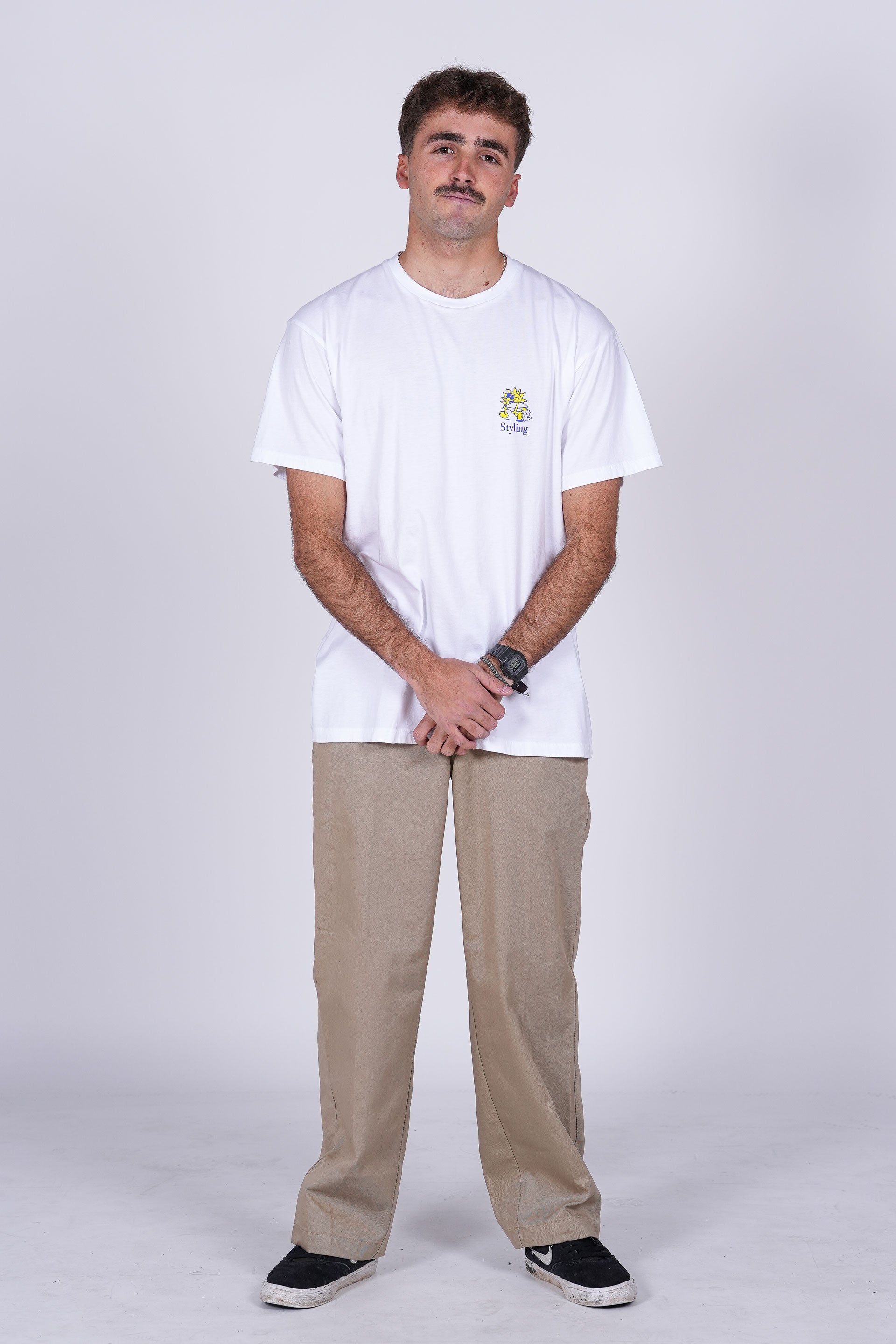 Camiseta Sunday Funday - blanco