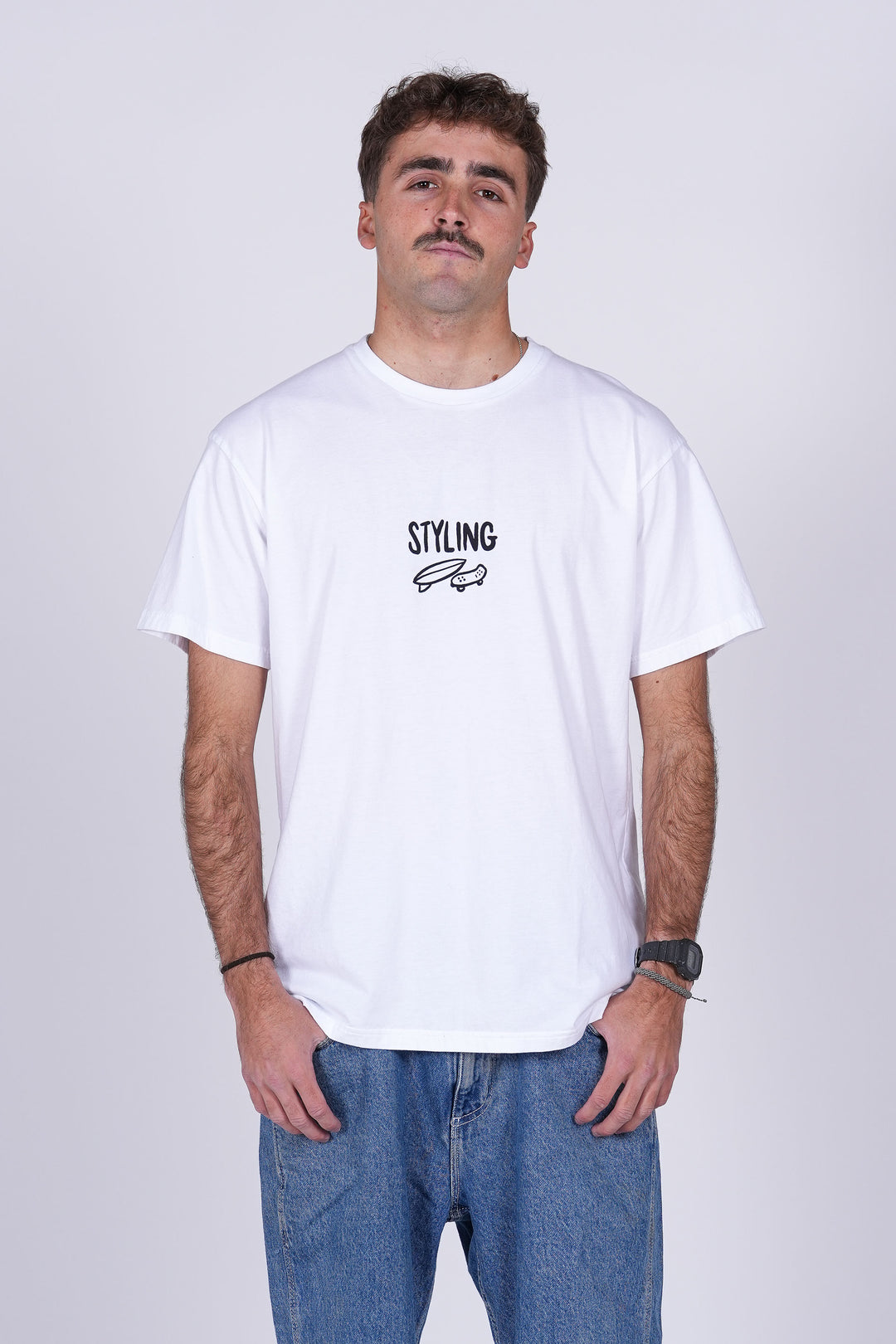 Camiseta Styling Area - blanco