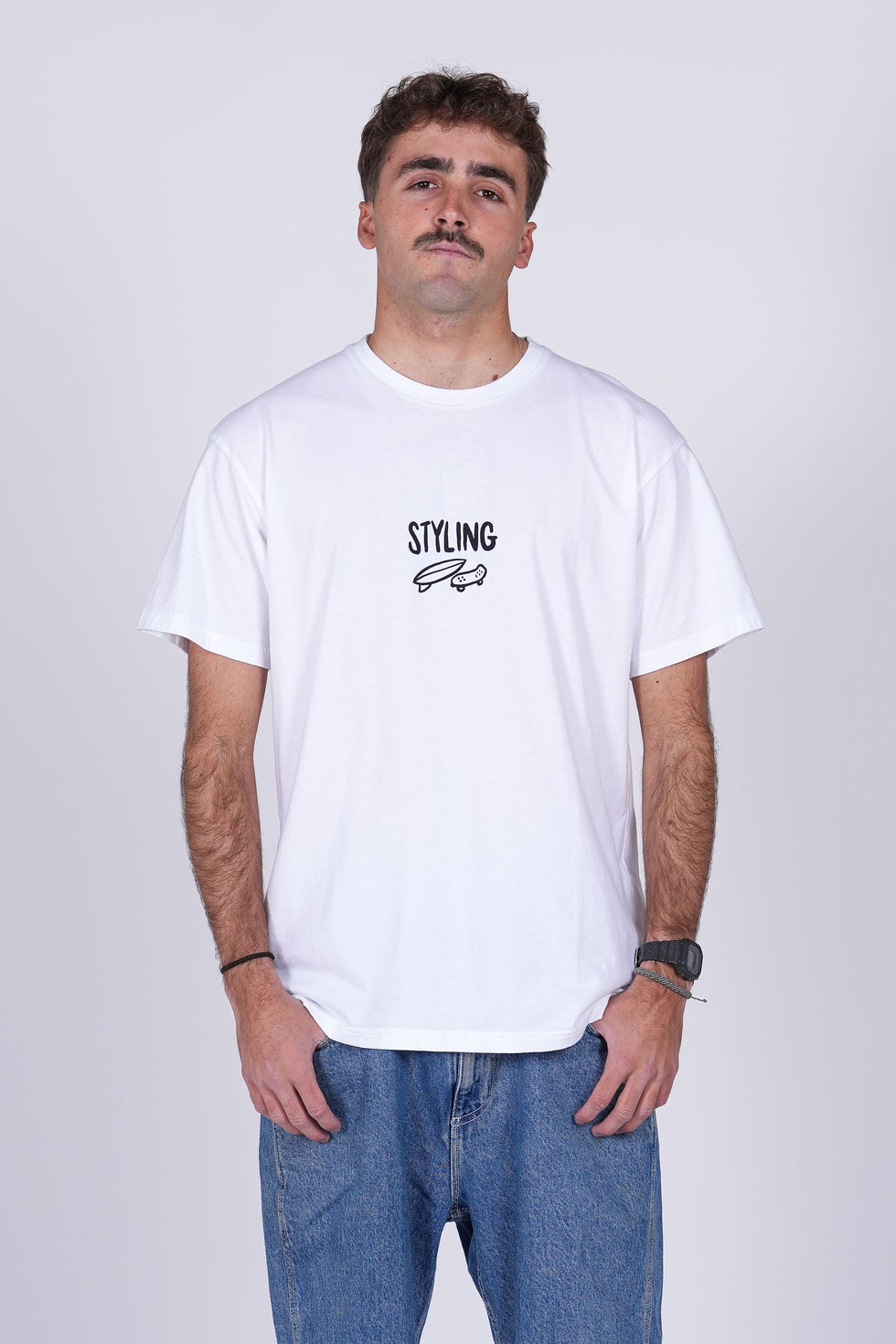 Camiseta Styling Area - blanco