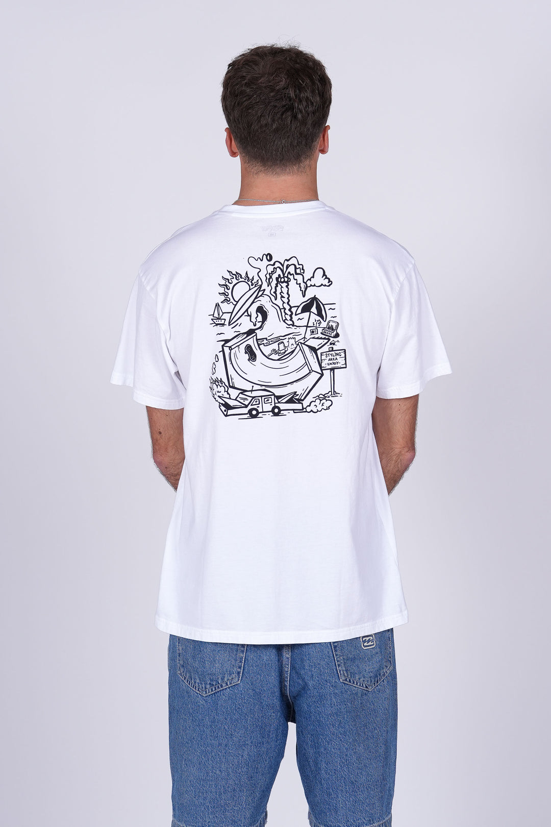 Camiseta Styling Area - blanco