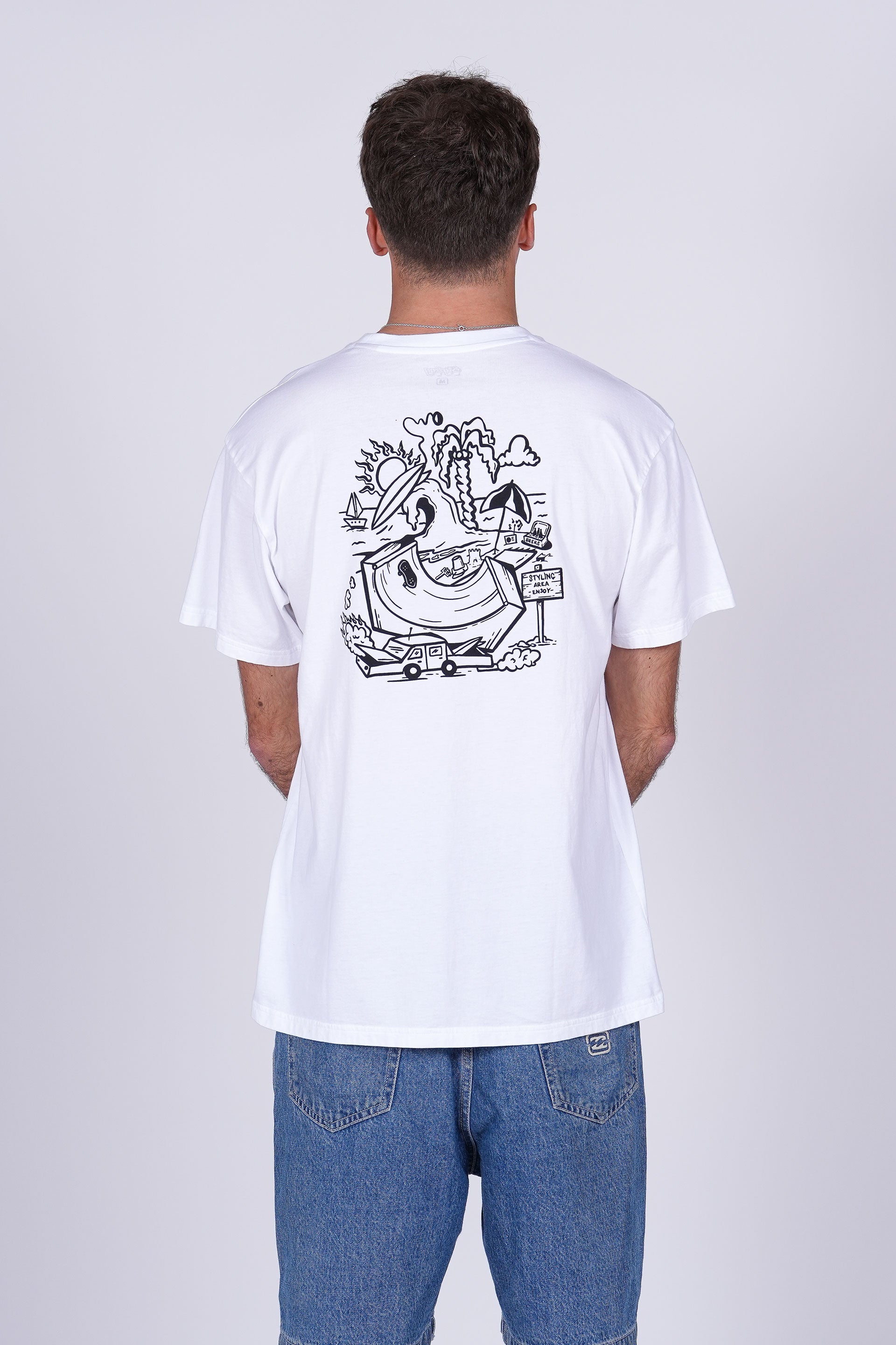 Camiseta Styling Area - blanco