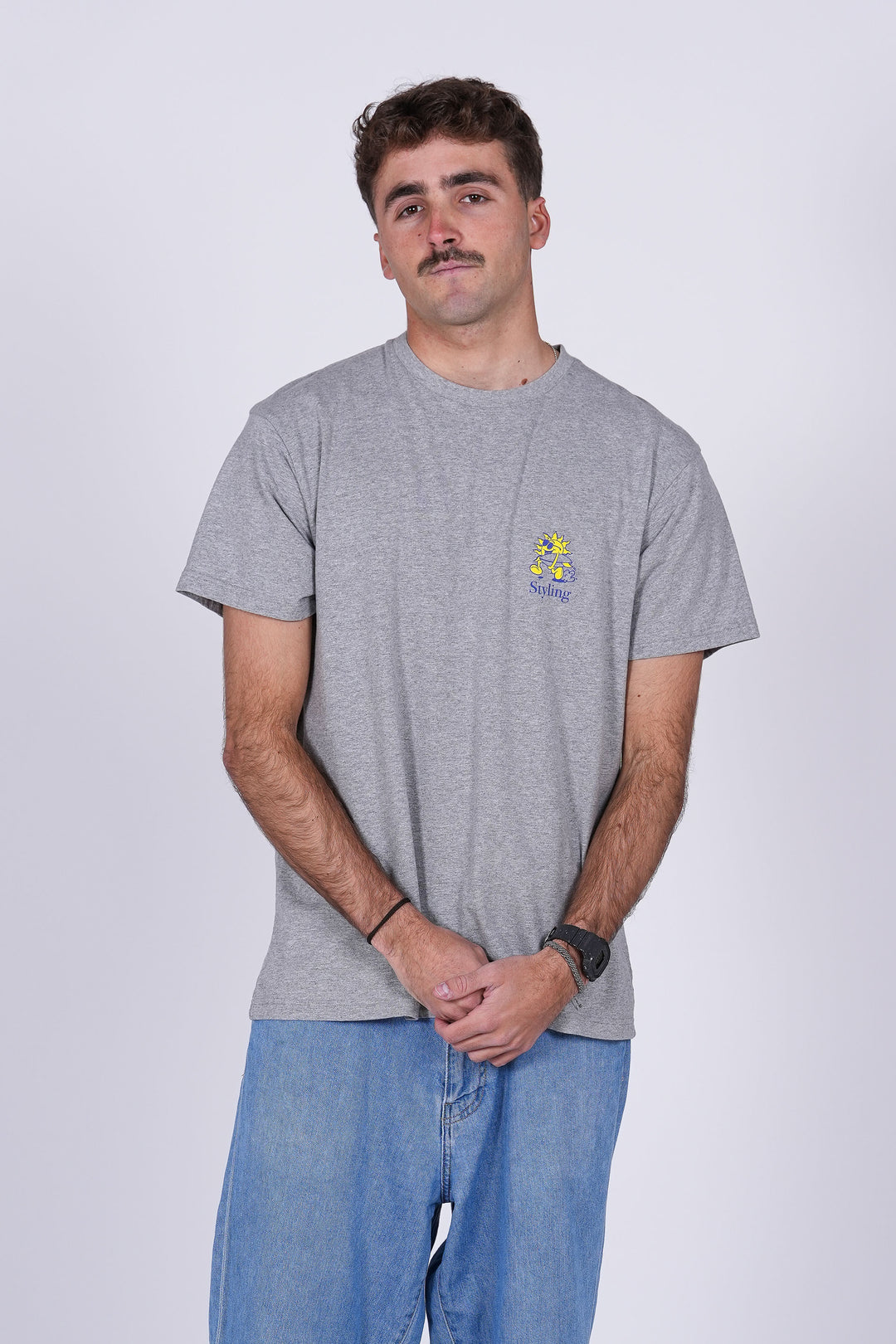 Camiseta Sunday Funday - heather gray