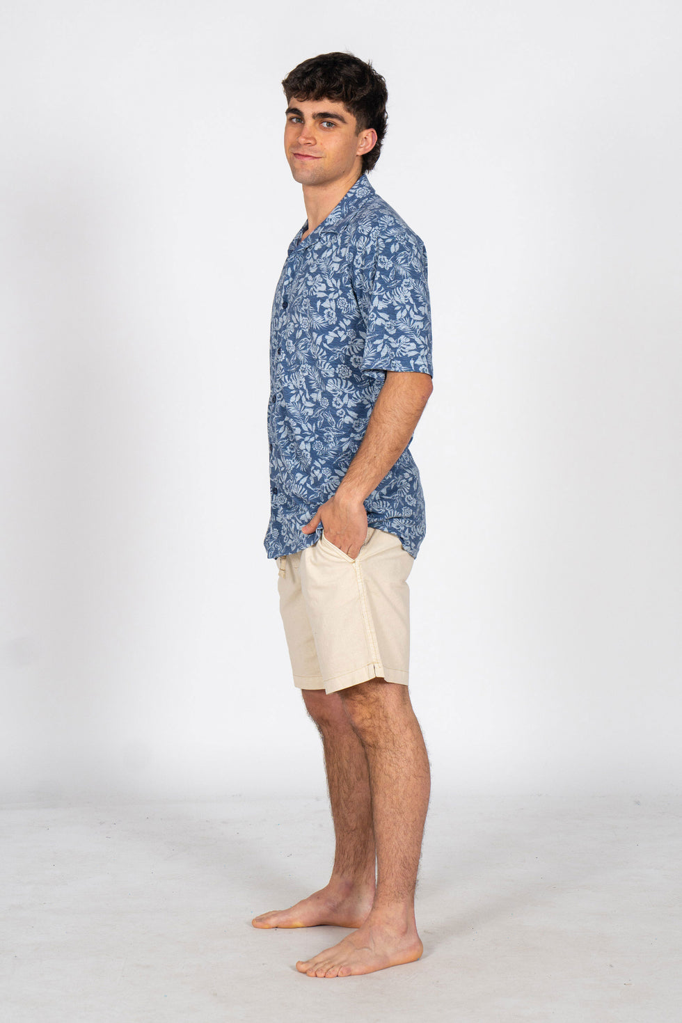 Camisa Fiore - dk denim loading=
