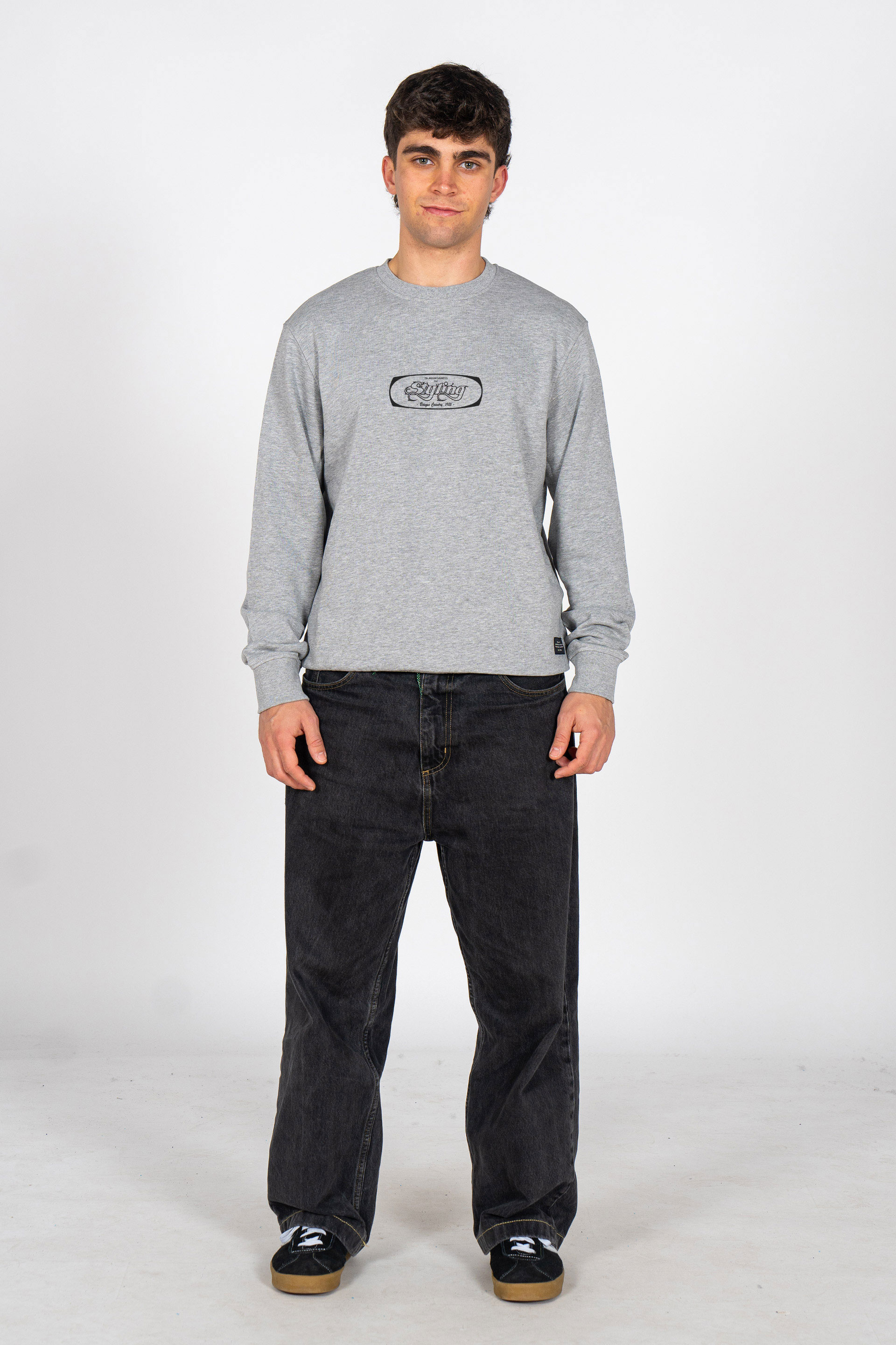 Sudadera Fence - grey mix
