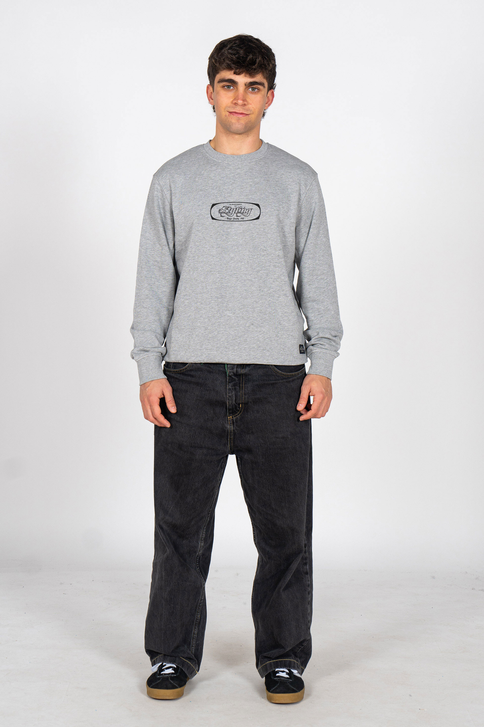 Sudadera Fence - grey mix loading=