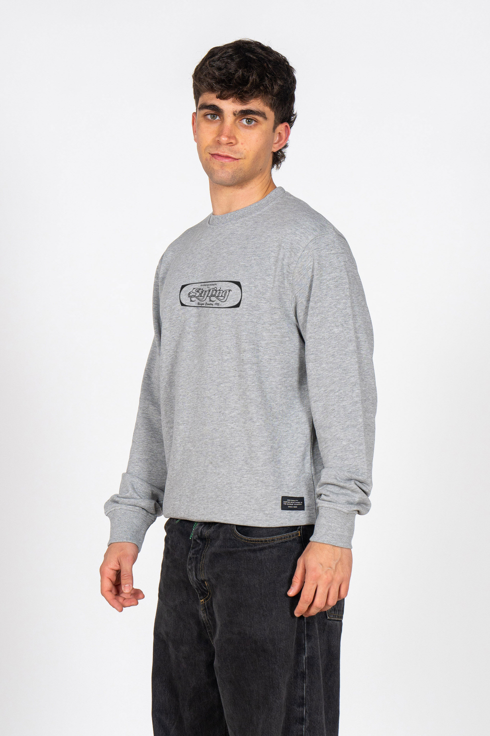 Sudadera Fence - grey mix