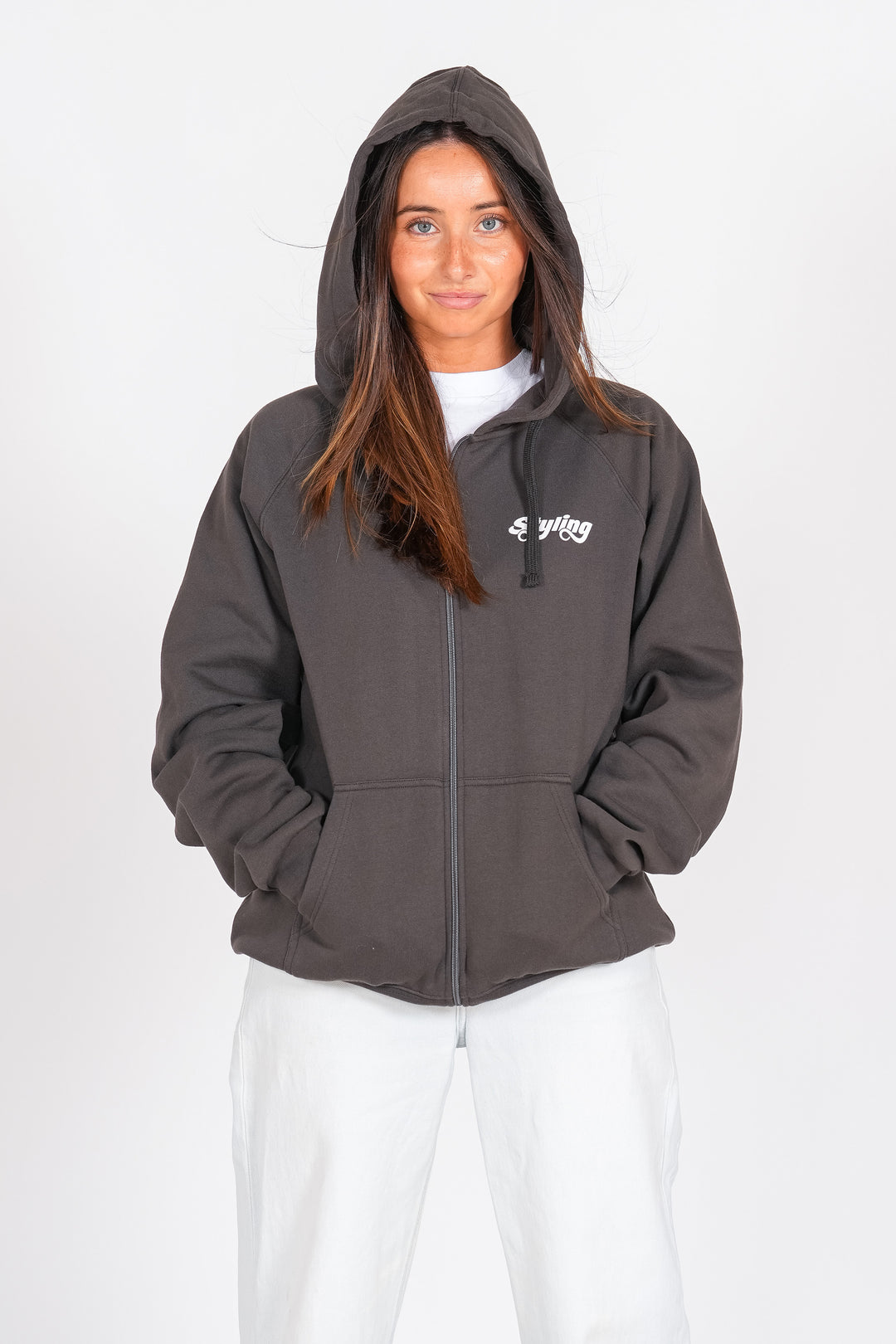 Sudadera Styling Circulo - antracita 25