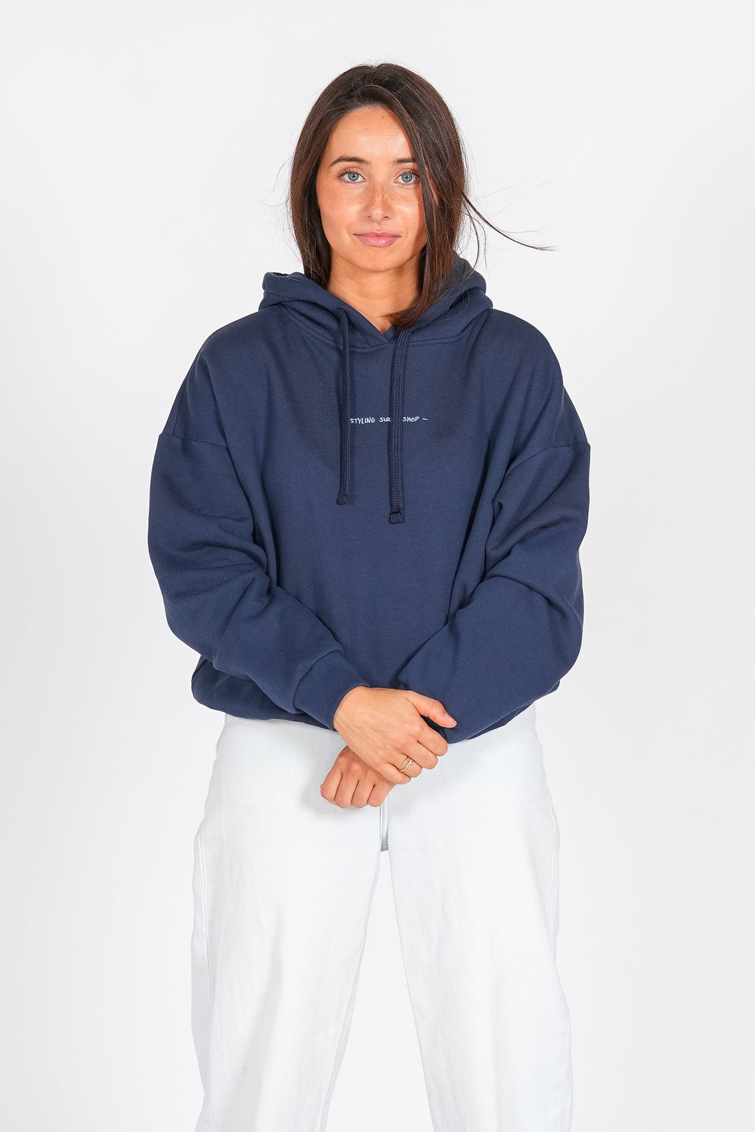 Sudadera Styling Palmeras - navy
