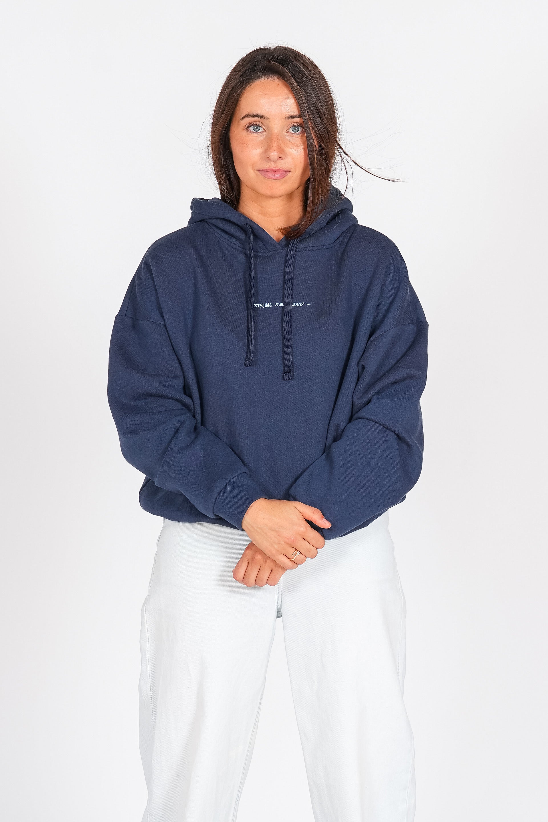 Sudadera Styling Palmeras - navy