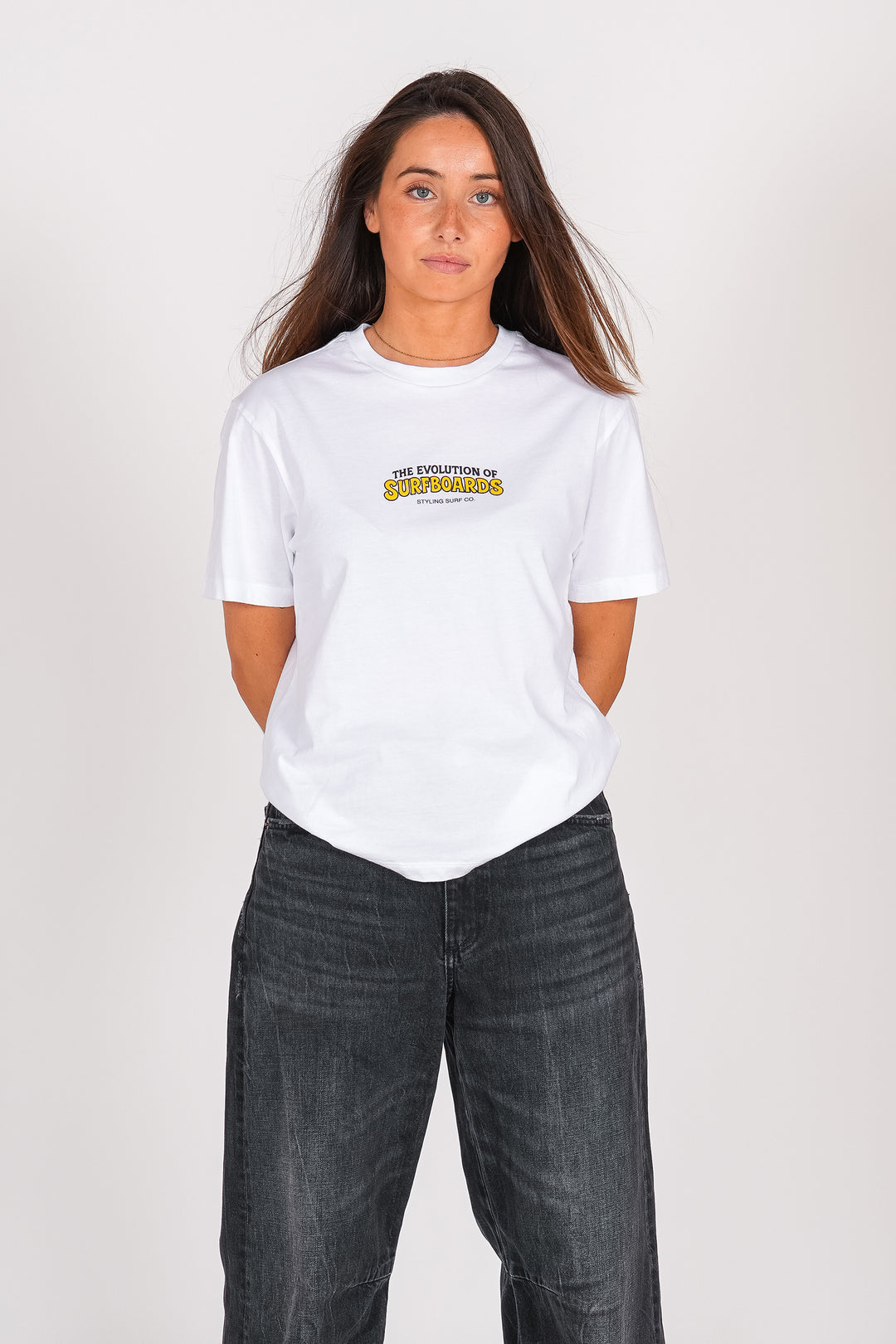Camiseta Styling Monday Mood - blanco