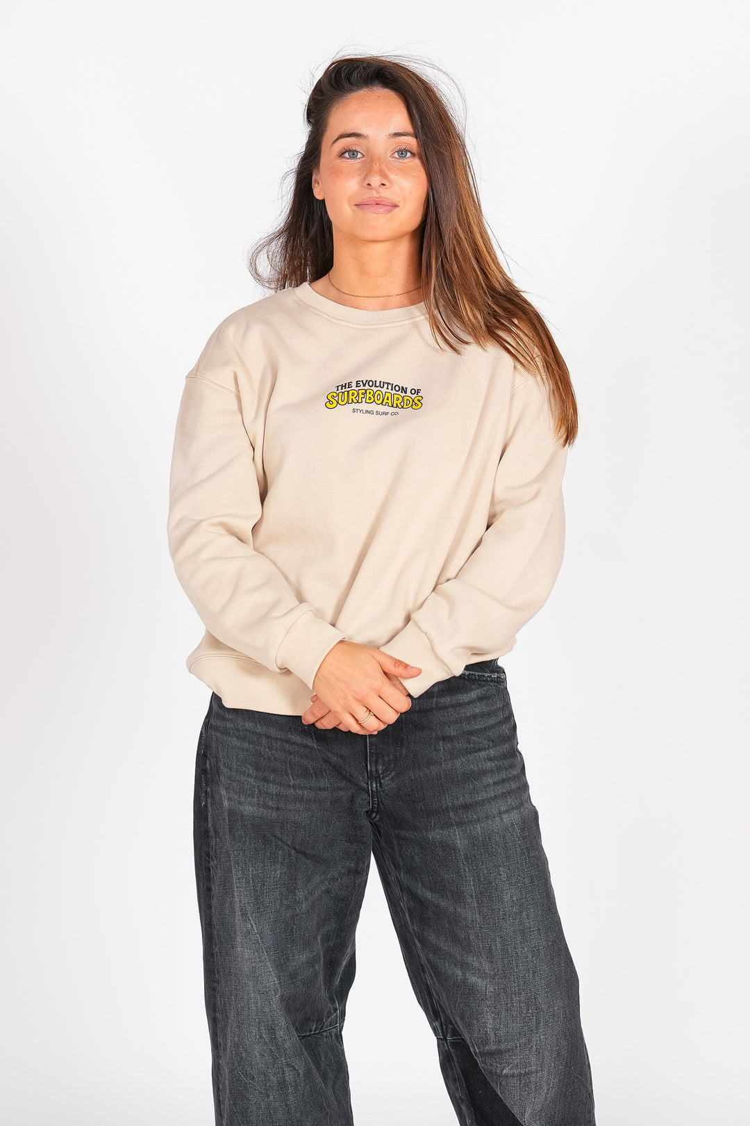Sudadera Styling Evo - piedra