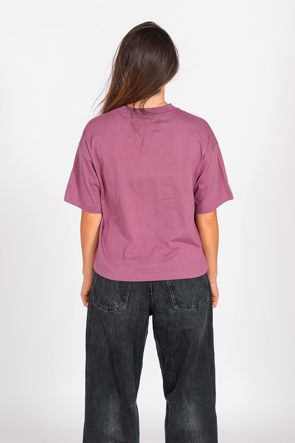 Camiseta Styling Flowers - cabernet loading=