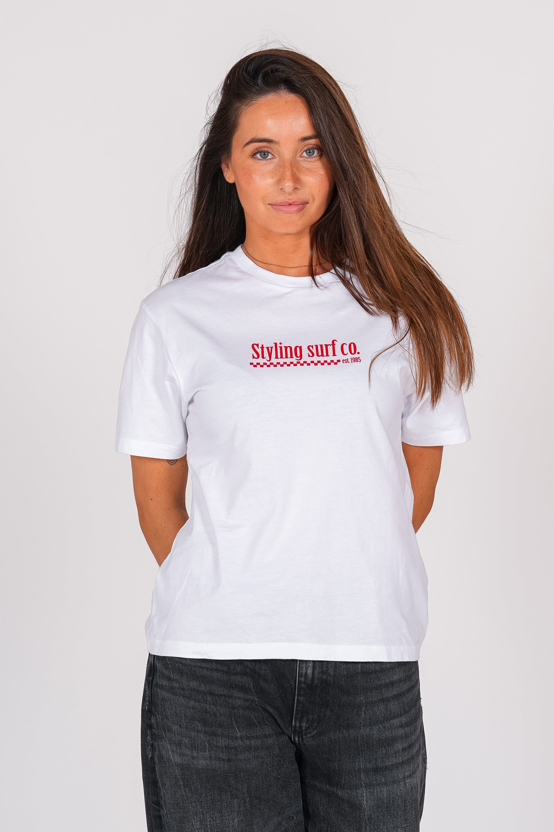 Camiseta Styling Surf Shop - blanco
