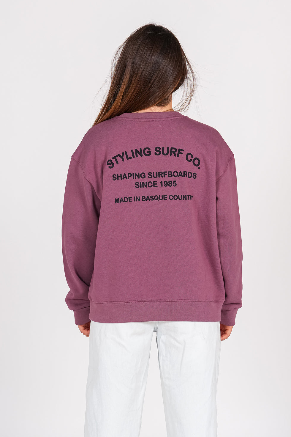 Sudadera Styling Surf Shop - cabernet