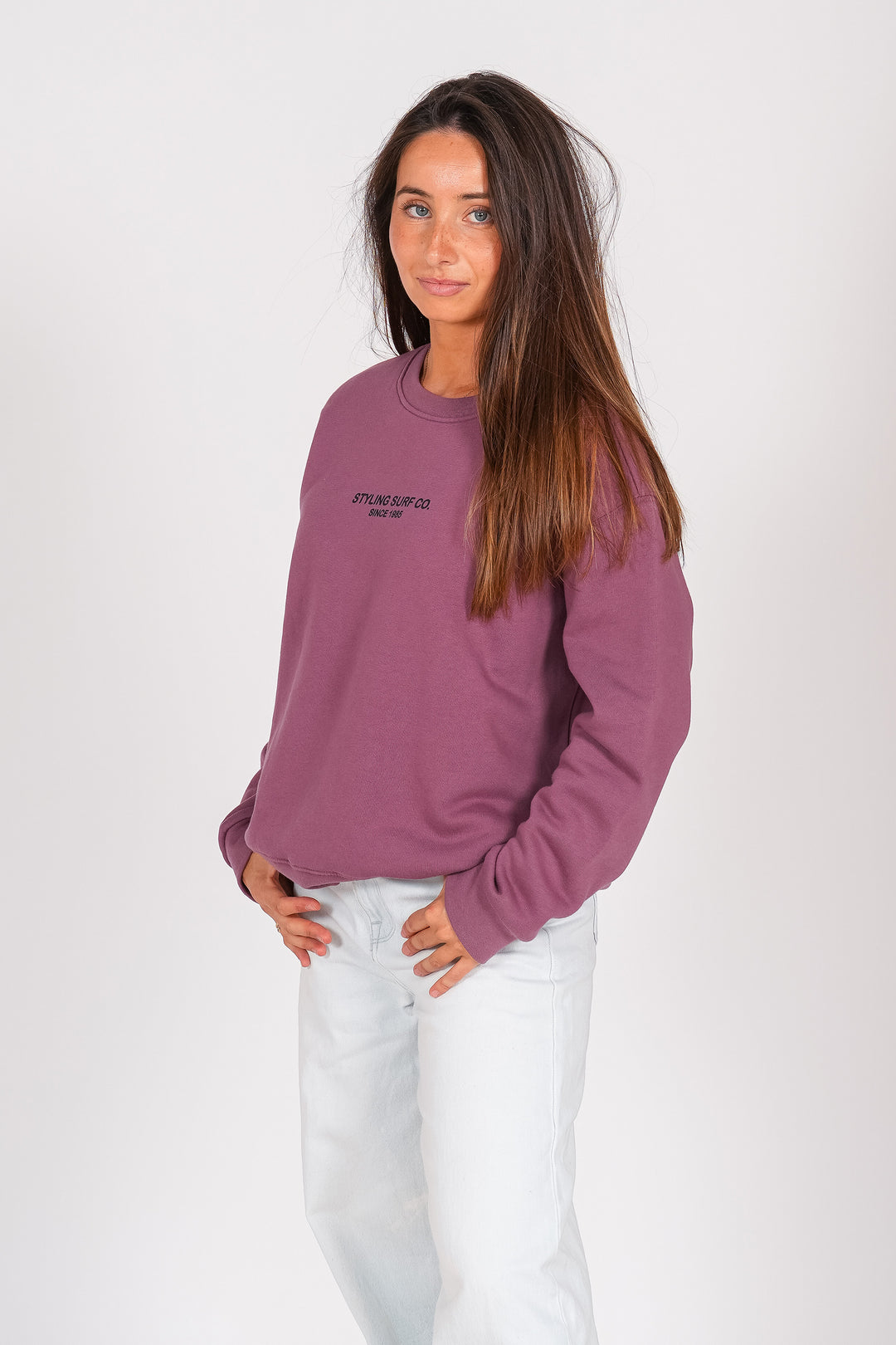 Sudadera Styling Surf Shop - cabernet