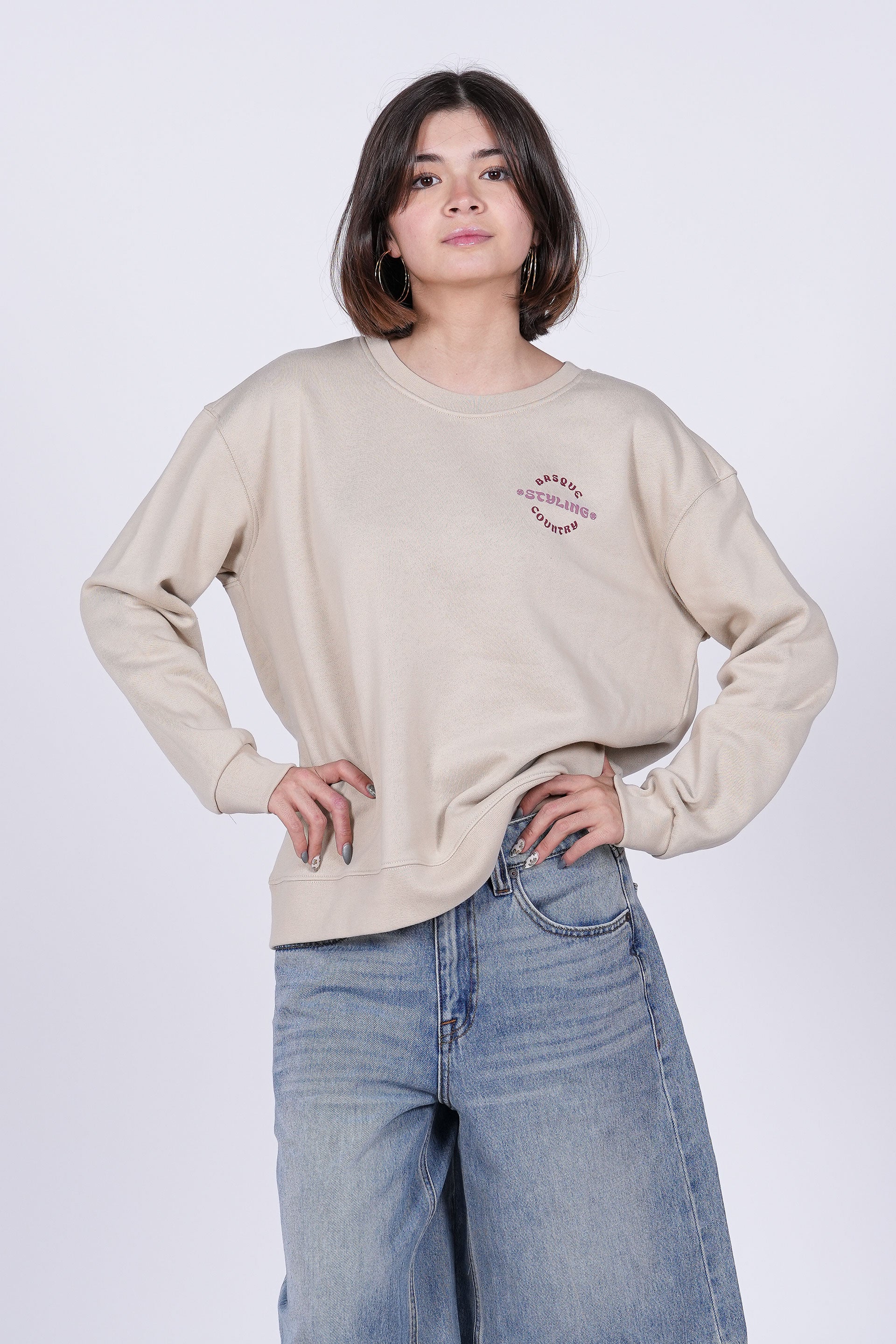 Sudadera Surf Home - piedra