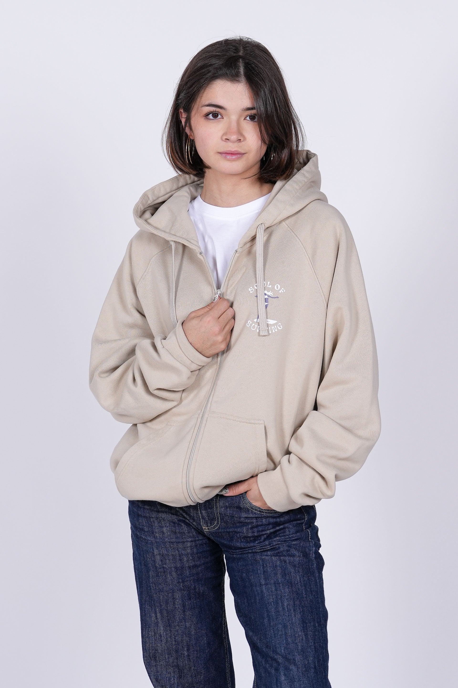 Sudadera Soul - piedra