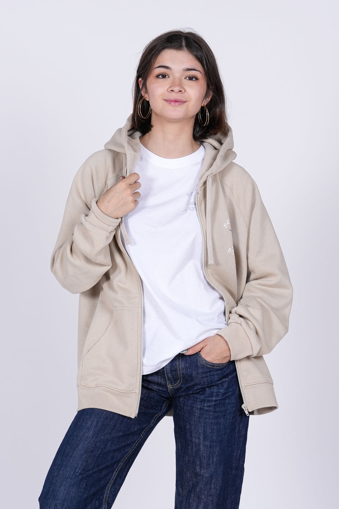 Sudadera Soul - piedra