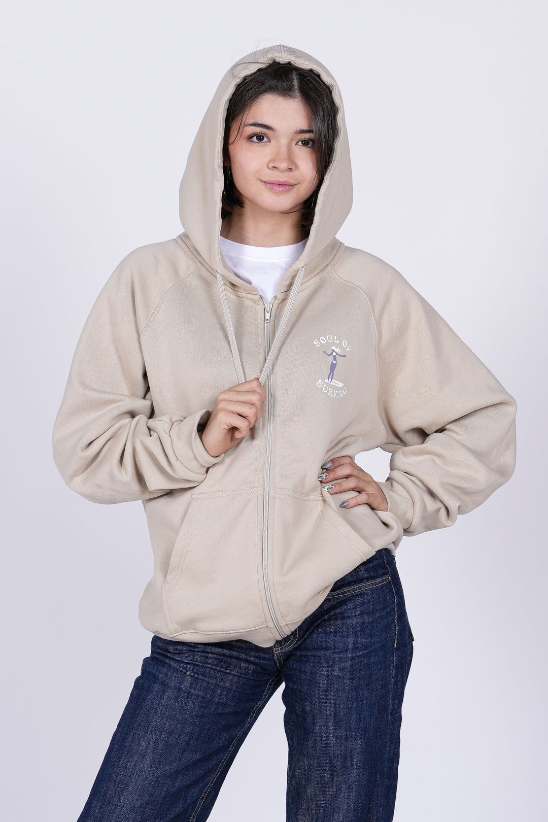 Sudadera Soul - piedra