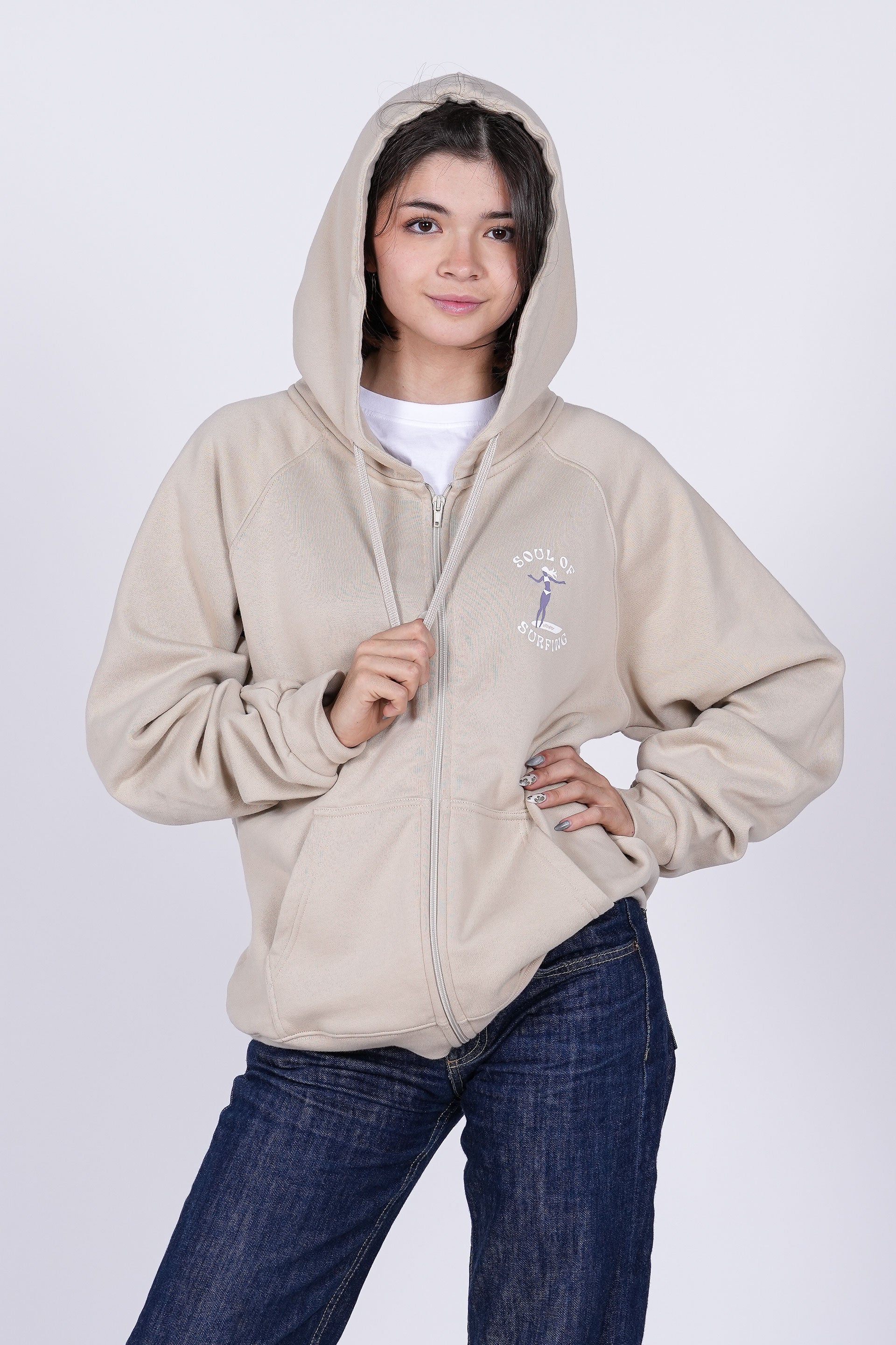 Sudadera Soul - piedra