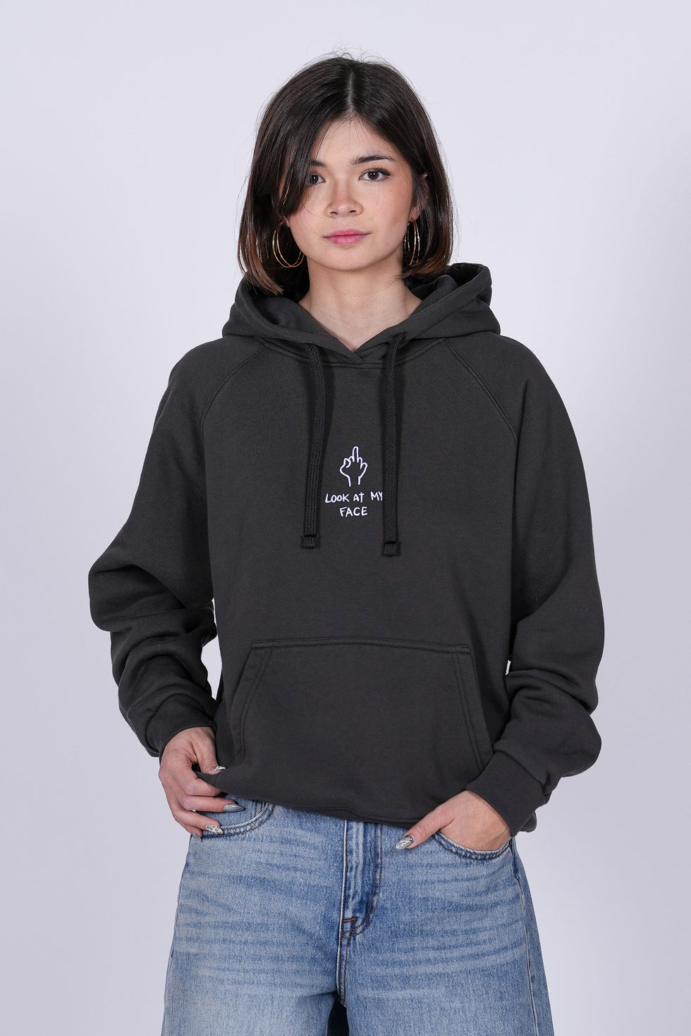 Sudadera Look Face - antracita 25