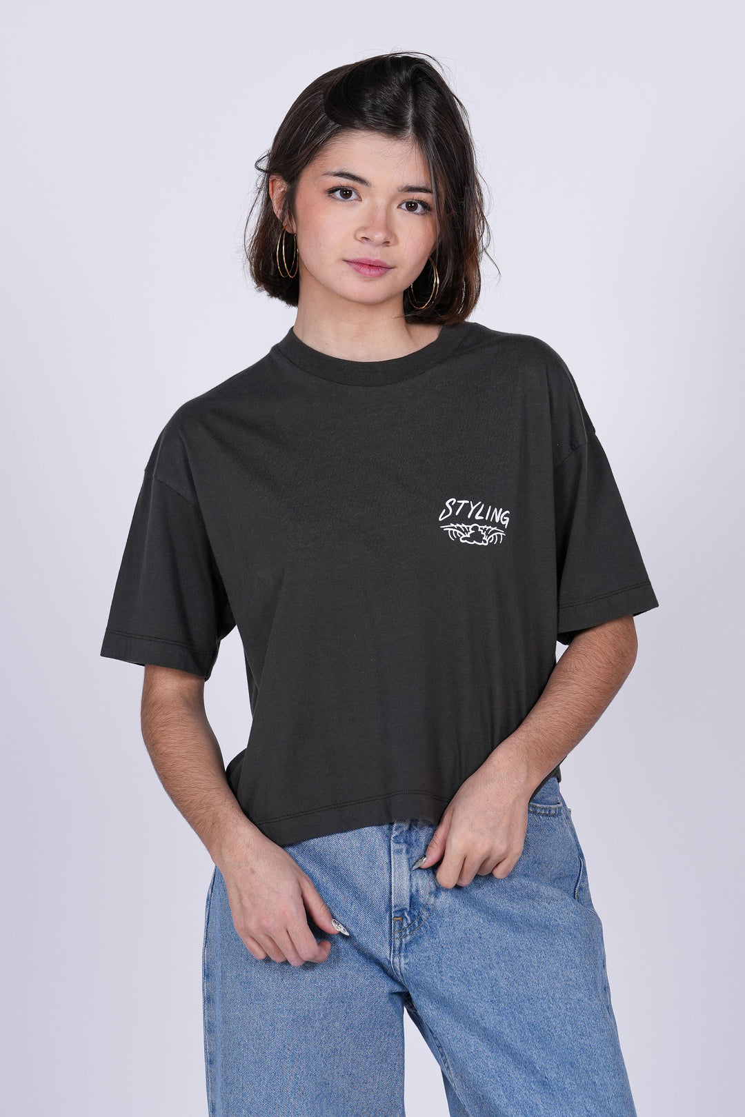 Camiseta Living Room - antracita 25